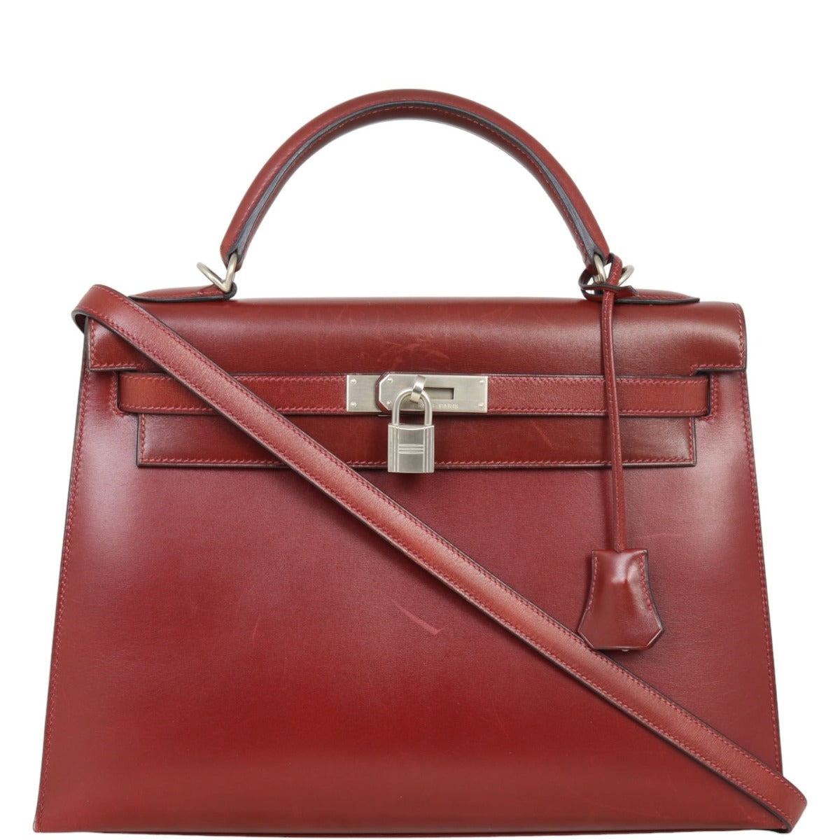 Hermes Kelly Sellier Box Crossbody Bag