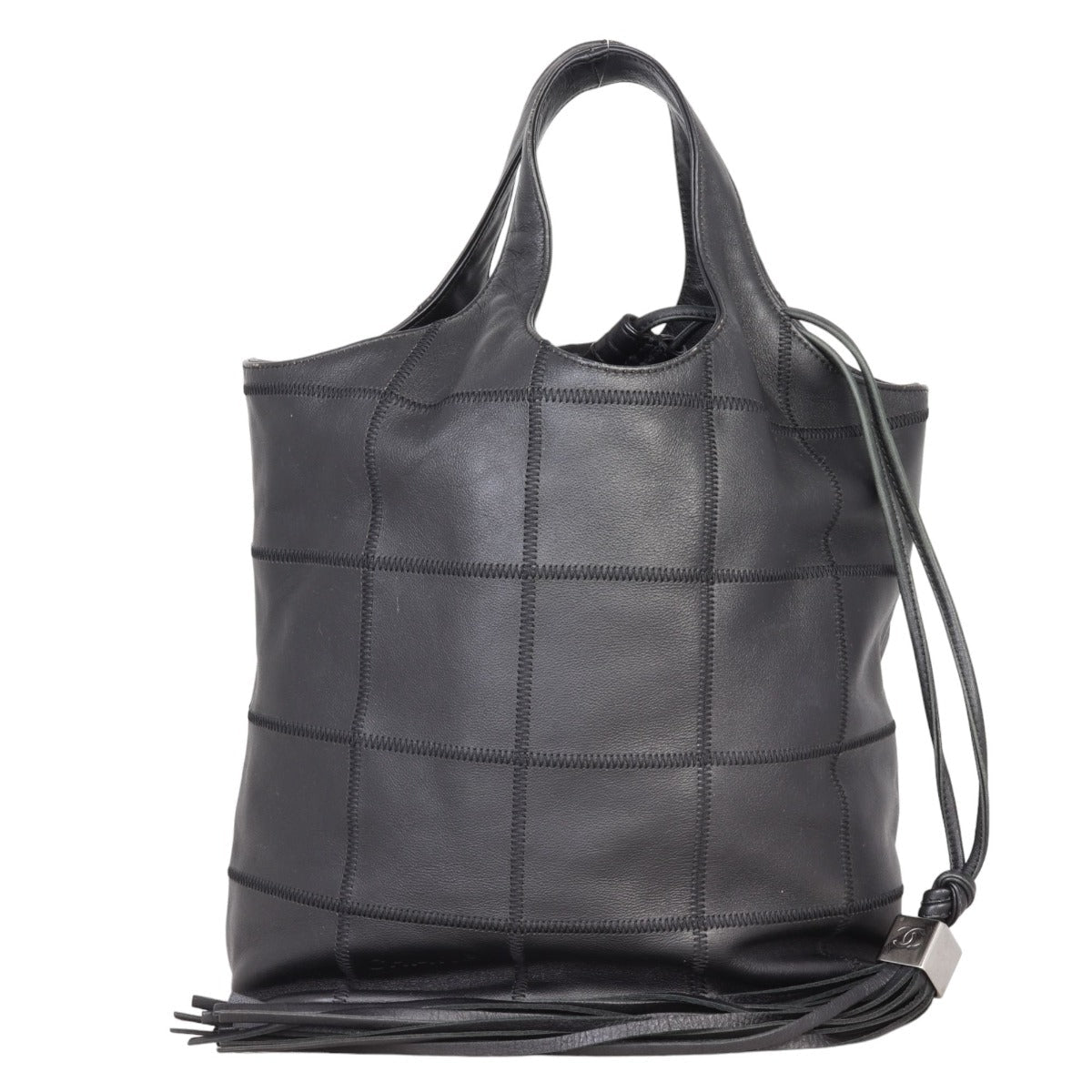 Chanel Chocolate Bar Tassel Hobo Hobo Bag