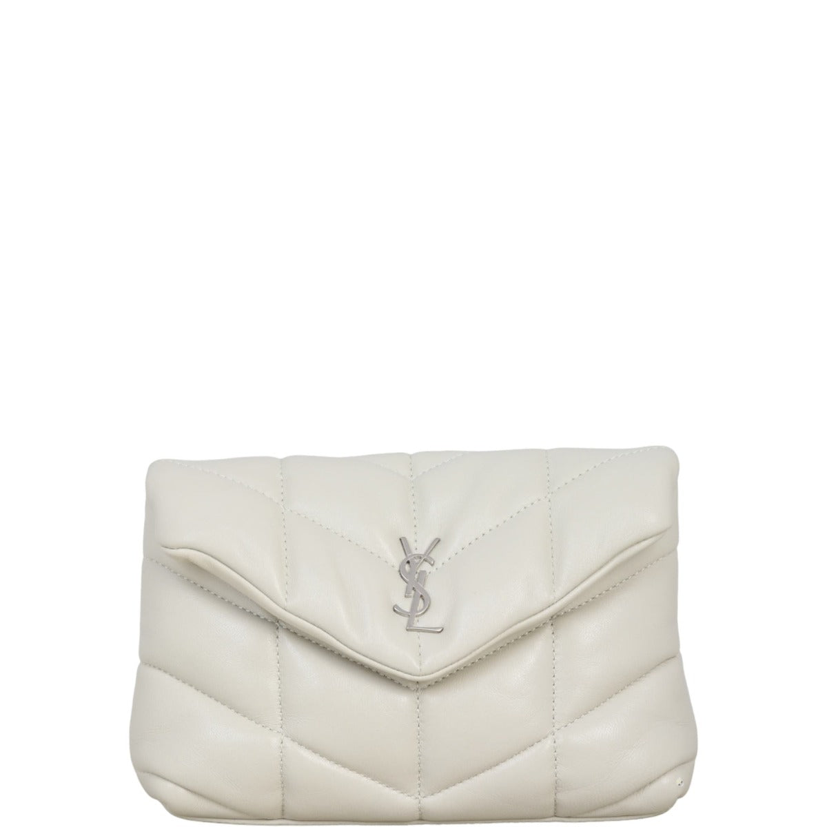 YSL Saint Laurent Puffer Pouch Travel Bag