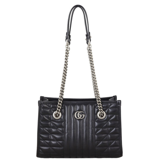 Gucci GG Marmont Matelasse Aria Chain Tote Small