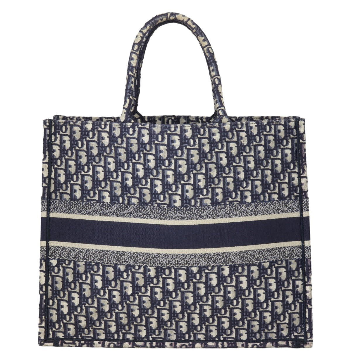 Dior Oblique Book Tote Handbag Large Tote Bag