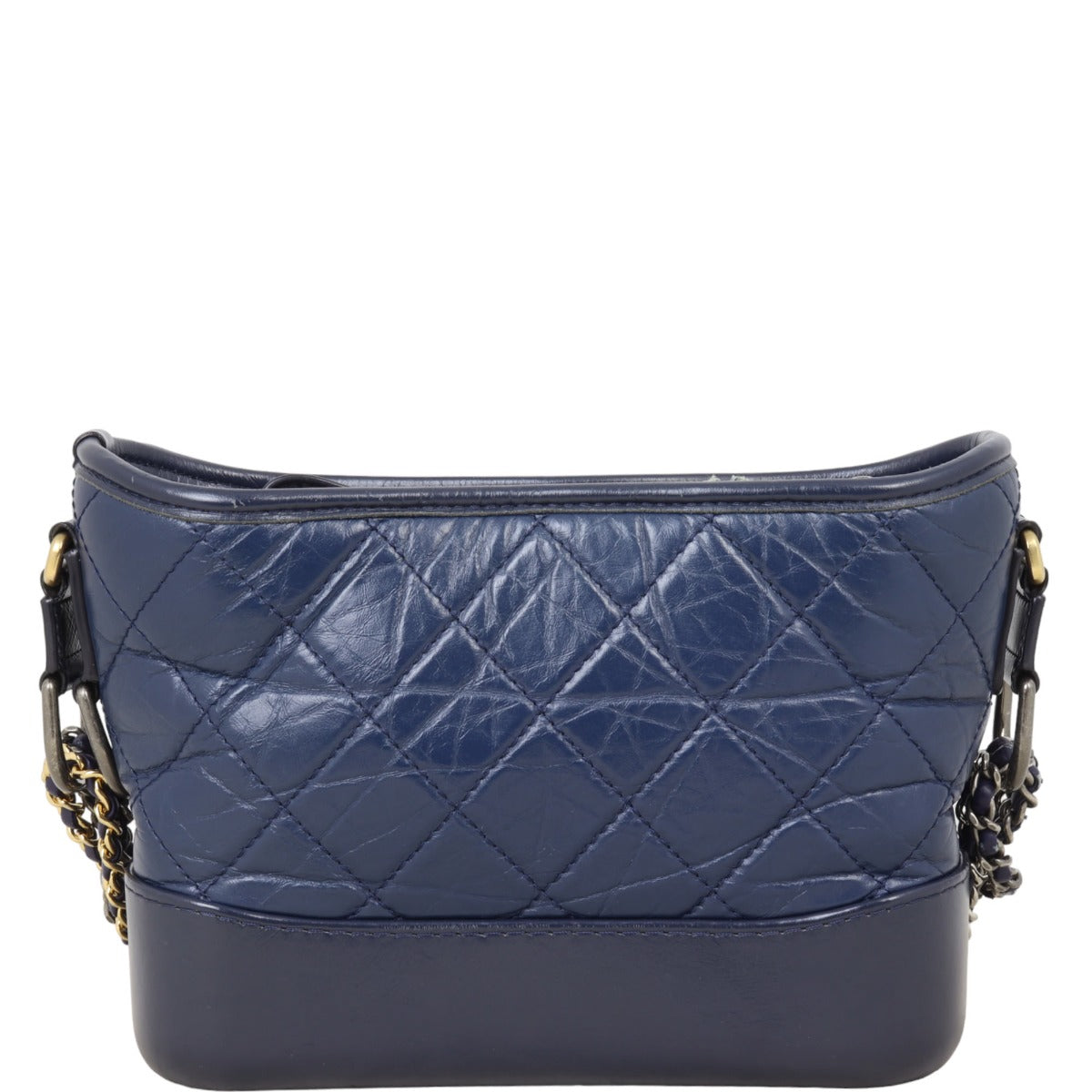 Chanel Gabrielle Hobo Navy Blue Small Hobo Bag