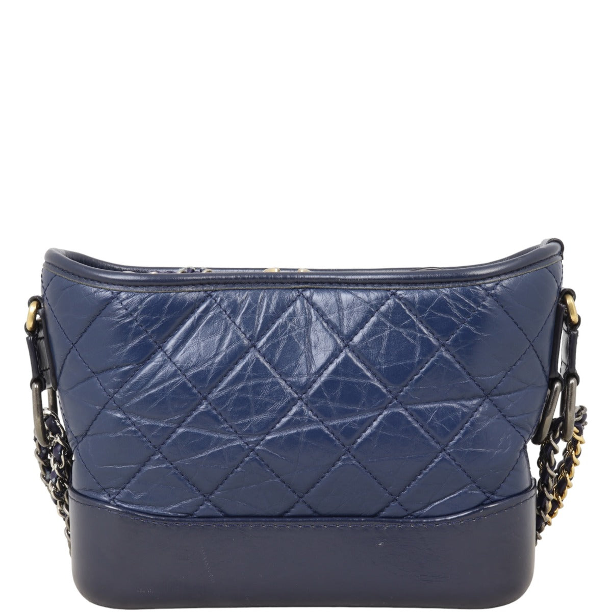 Chanel Gabrielle Hobo Navy Blue Small Hobo Bag