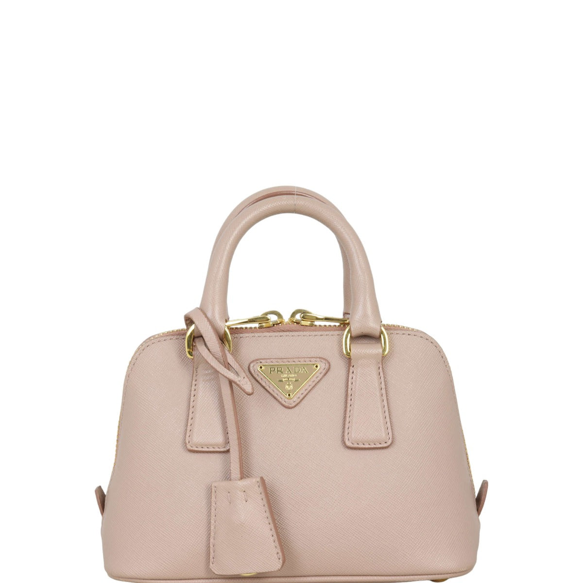 Prada Saffiano Lux Promenade Handbag Mini Travel Bag
