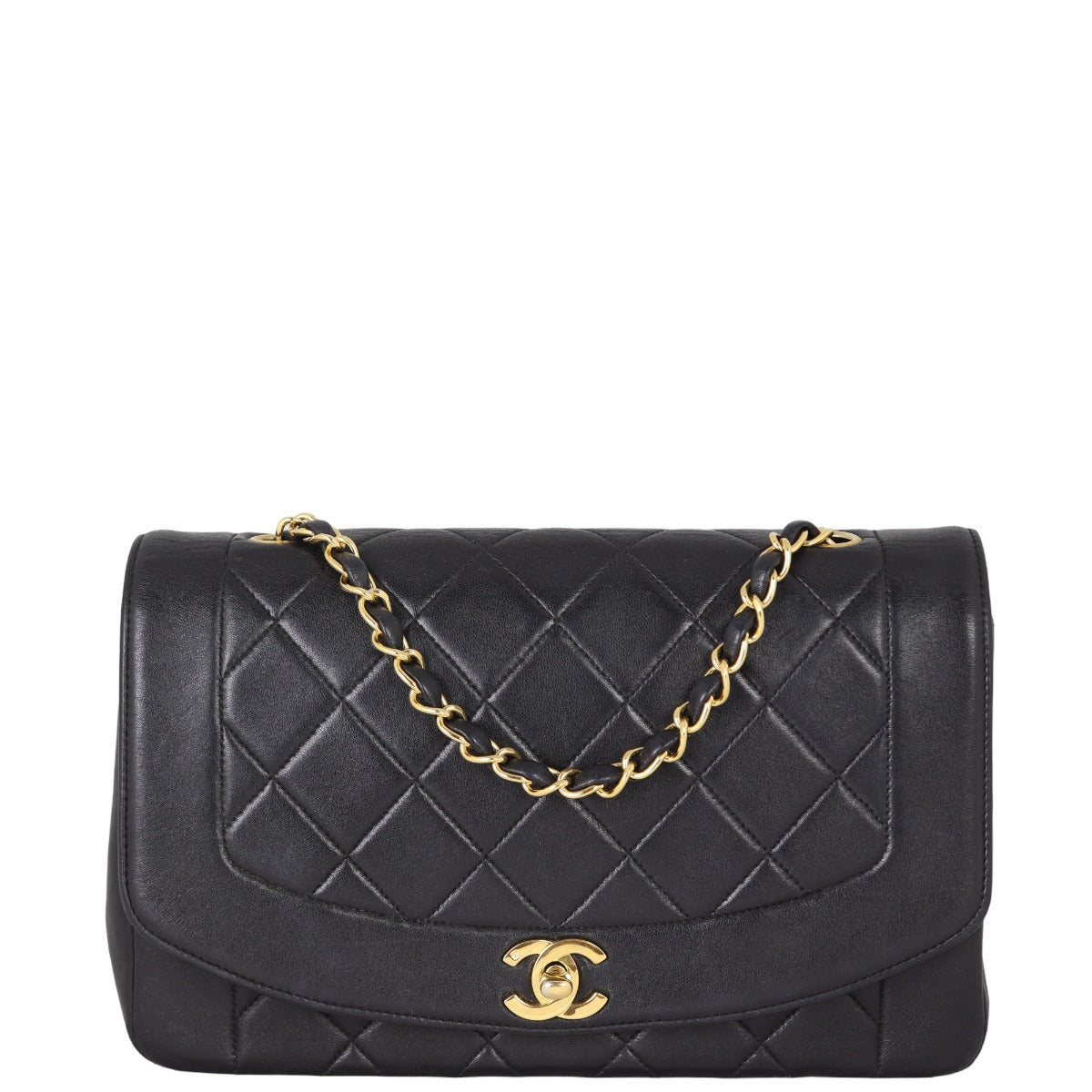 Chanel Diana Bag Black Flap Handbag