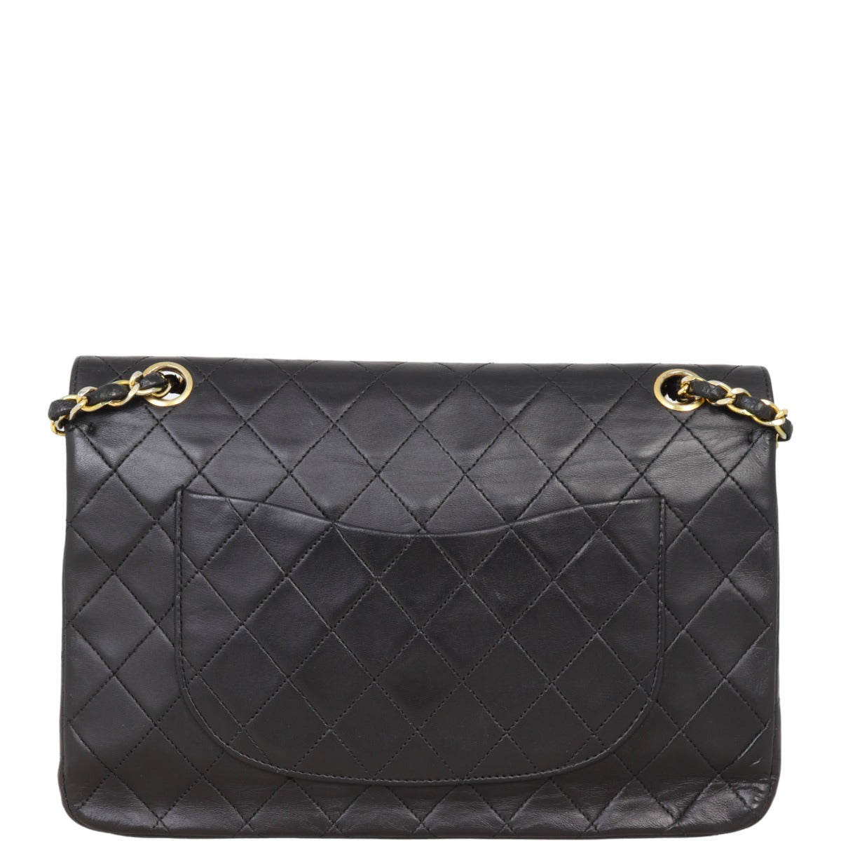 Chanel Classic Double Handbag Black Medium
