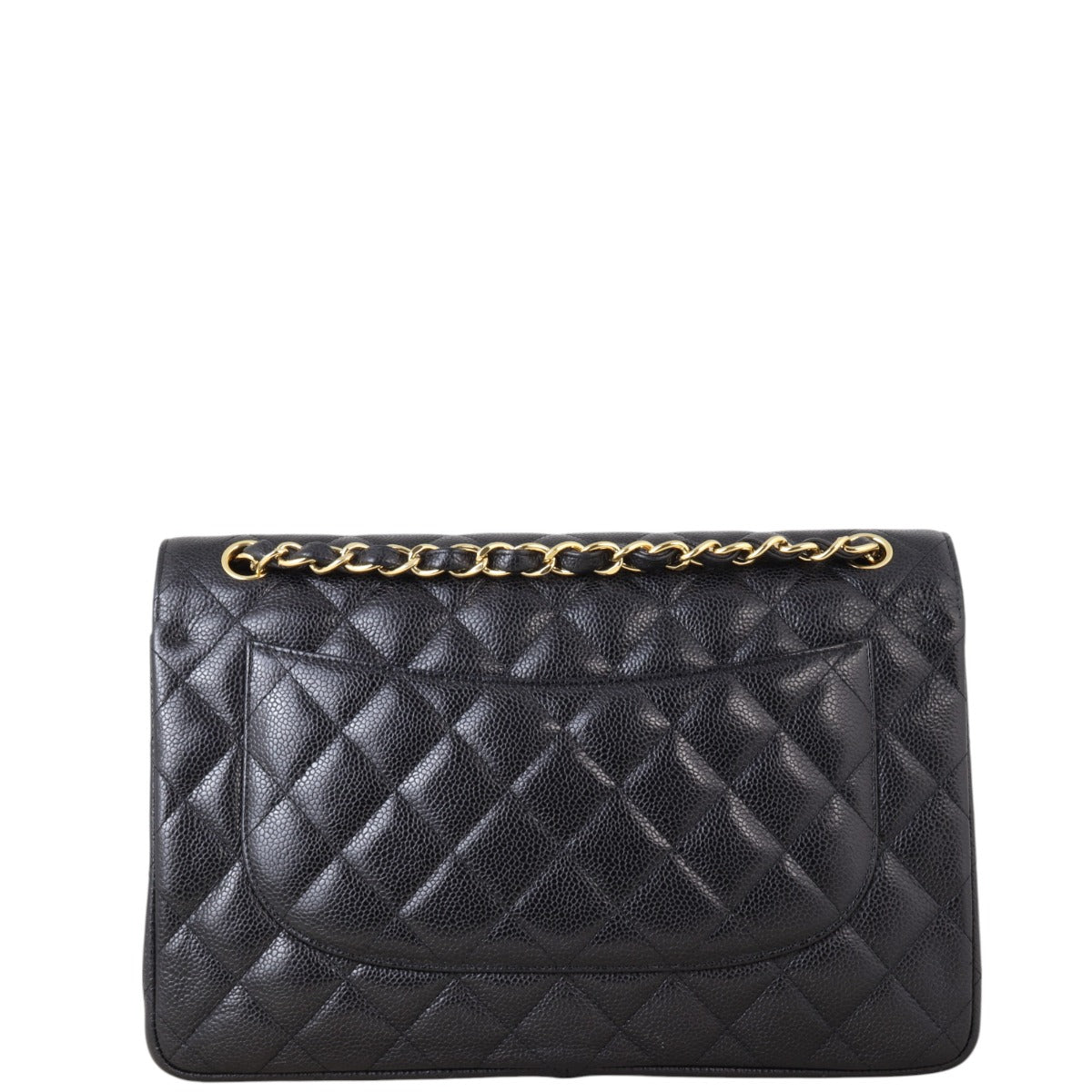Chanel Classic Double Jumbo Handbag Quilted Black Crossbody Bag Jumbo 26112024