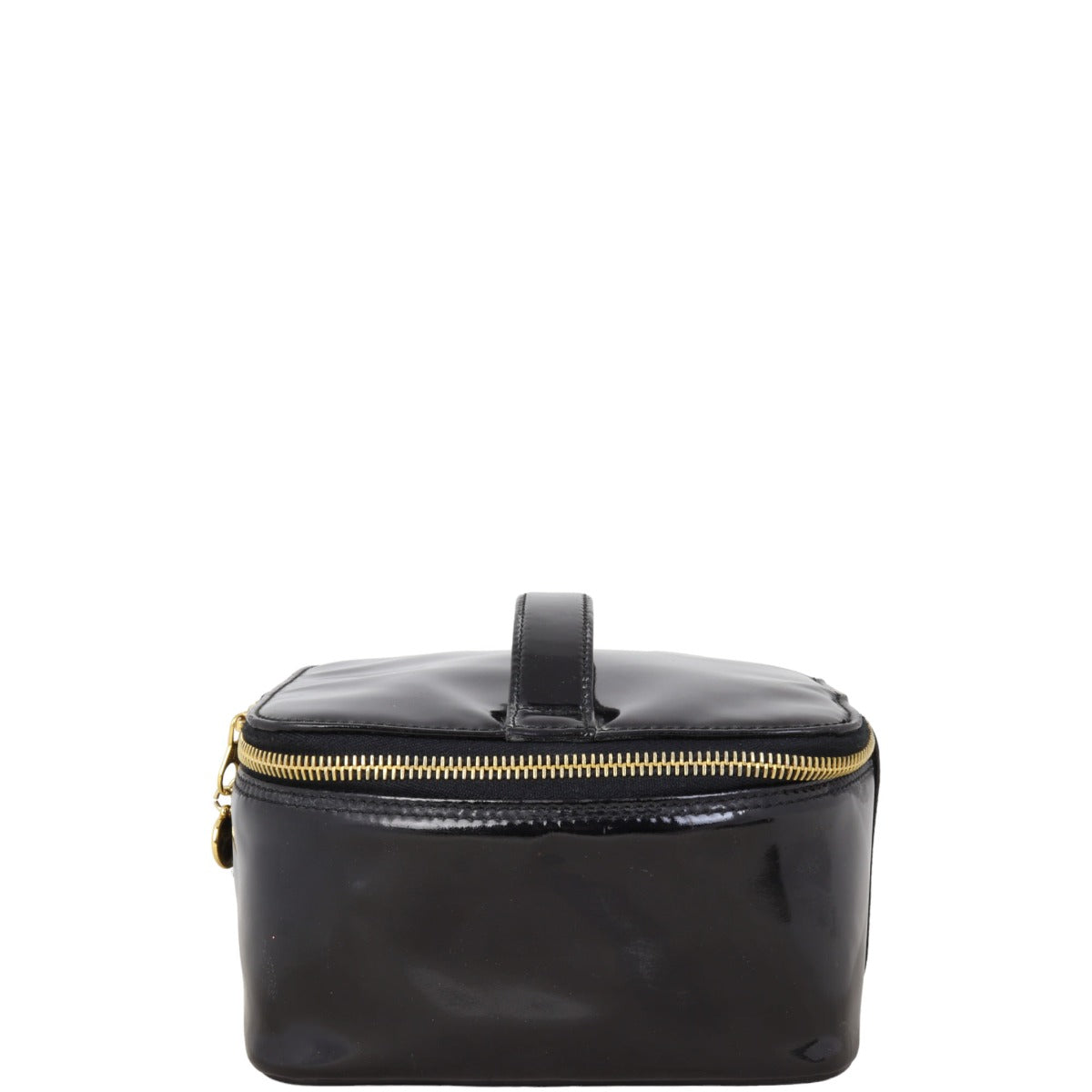 Chanel CC Vanity Case Patent Handbag