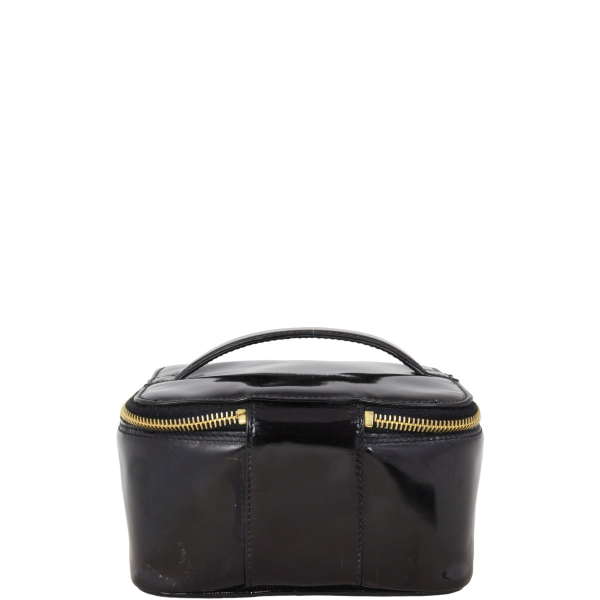Chanel CC Vanity Case Patent Handbag