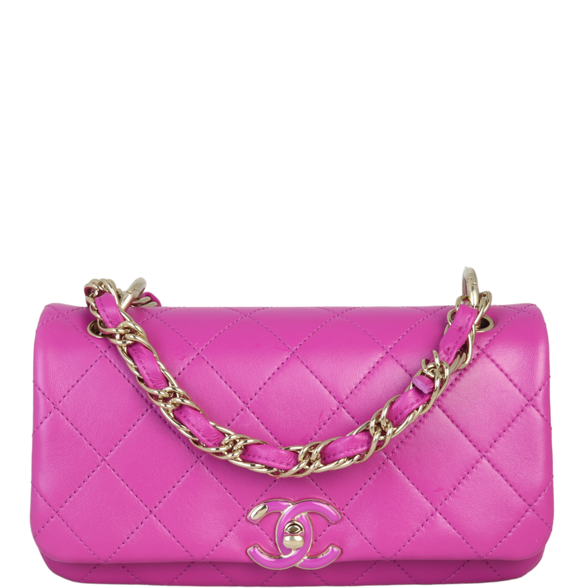 Chanel Coco CC Bag Small Chain Handbag