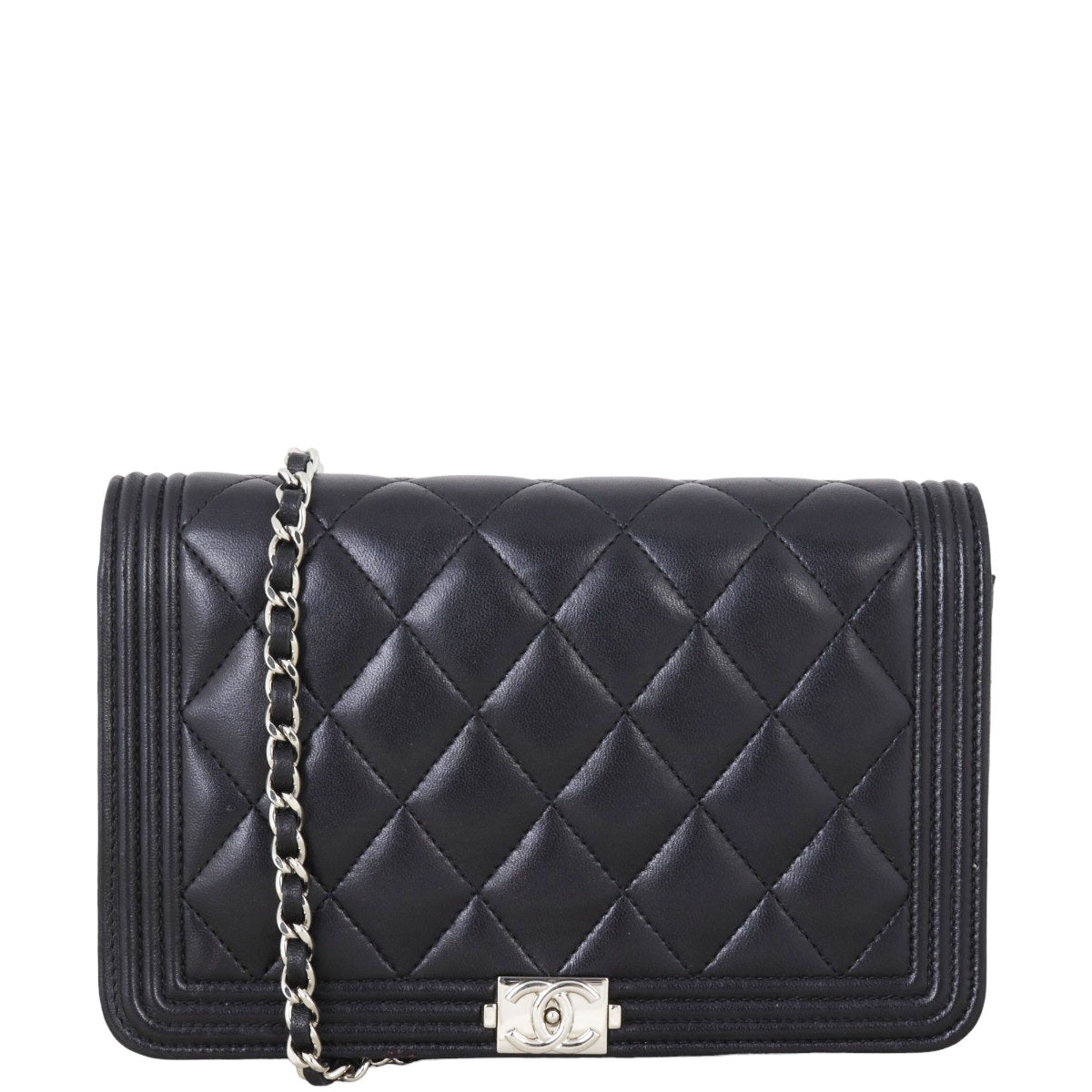 Chanel Boy Wallet on Handbag Chain