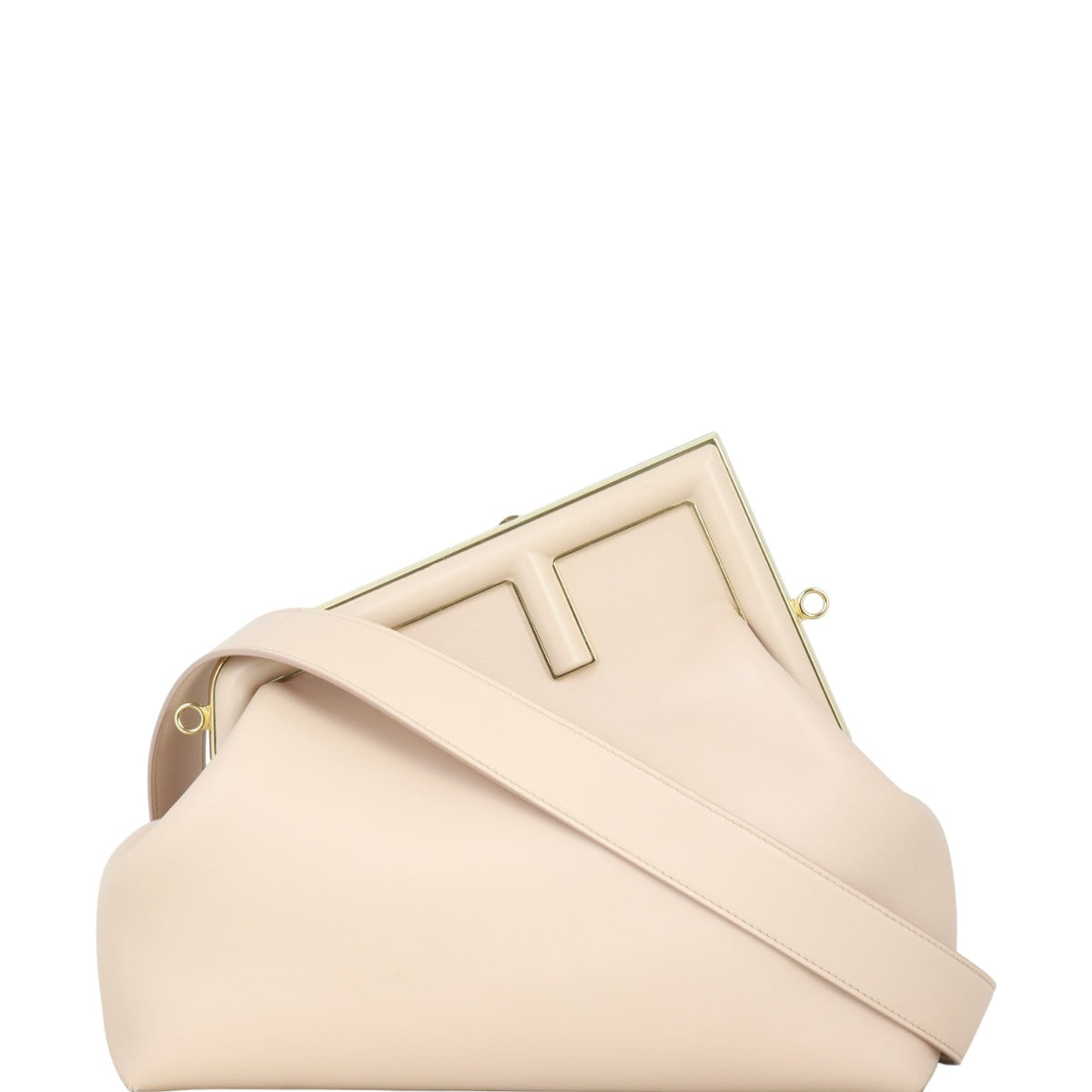Fendi First Clutch With Strap Medium Shoulder Bag