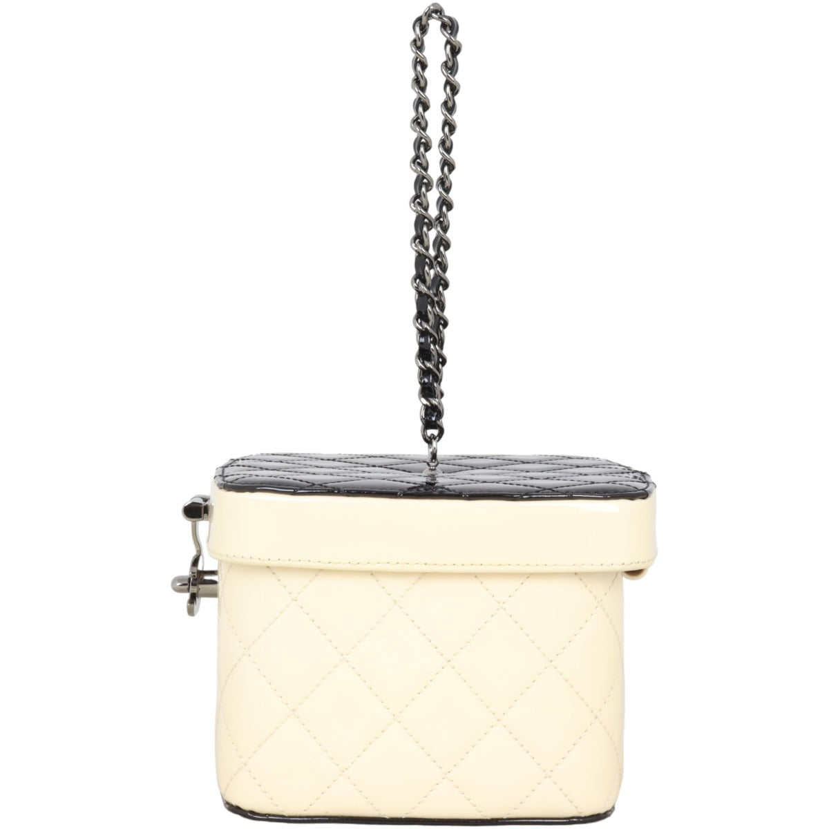 Chanel Makeup Case Minaudiere Patent Handbag Mini Mini Bag