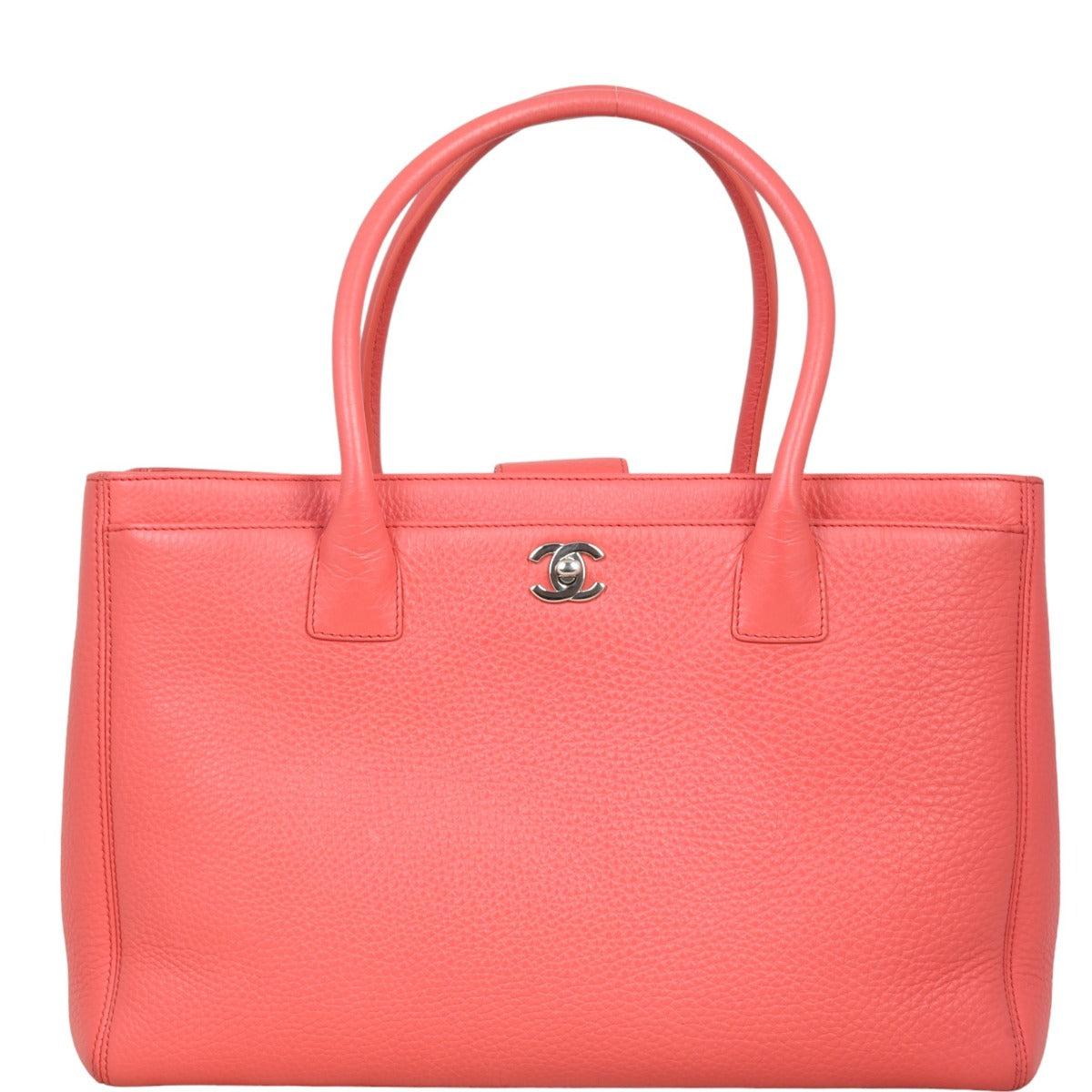 Chanel Executive Cerf Tote Pink Tote Bag