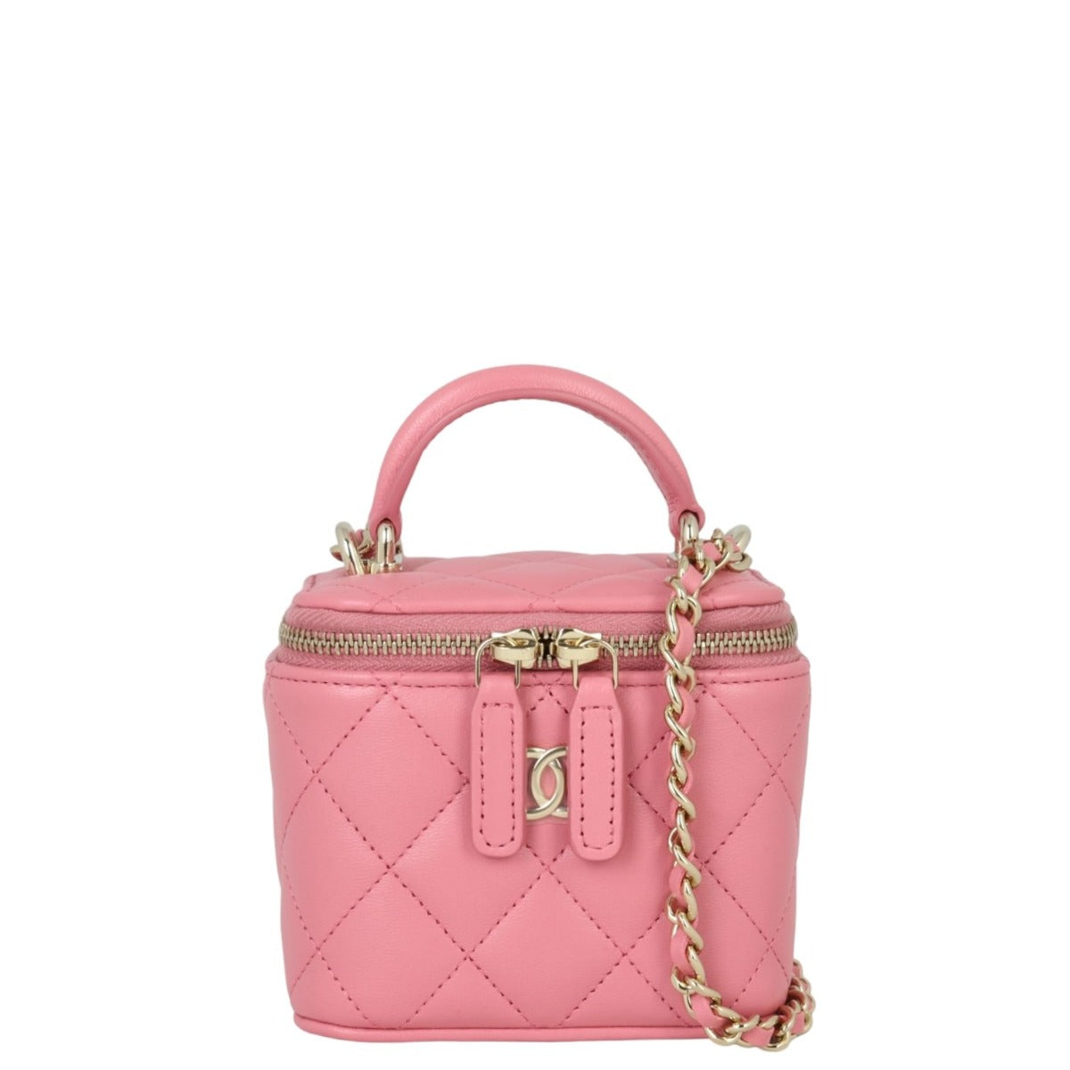 Chanel Top Handle Vanity Case Bag Mini Chain Mini Bag