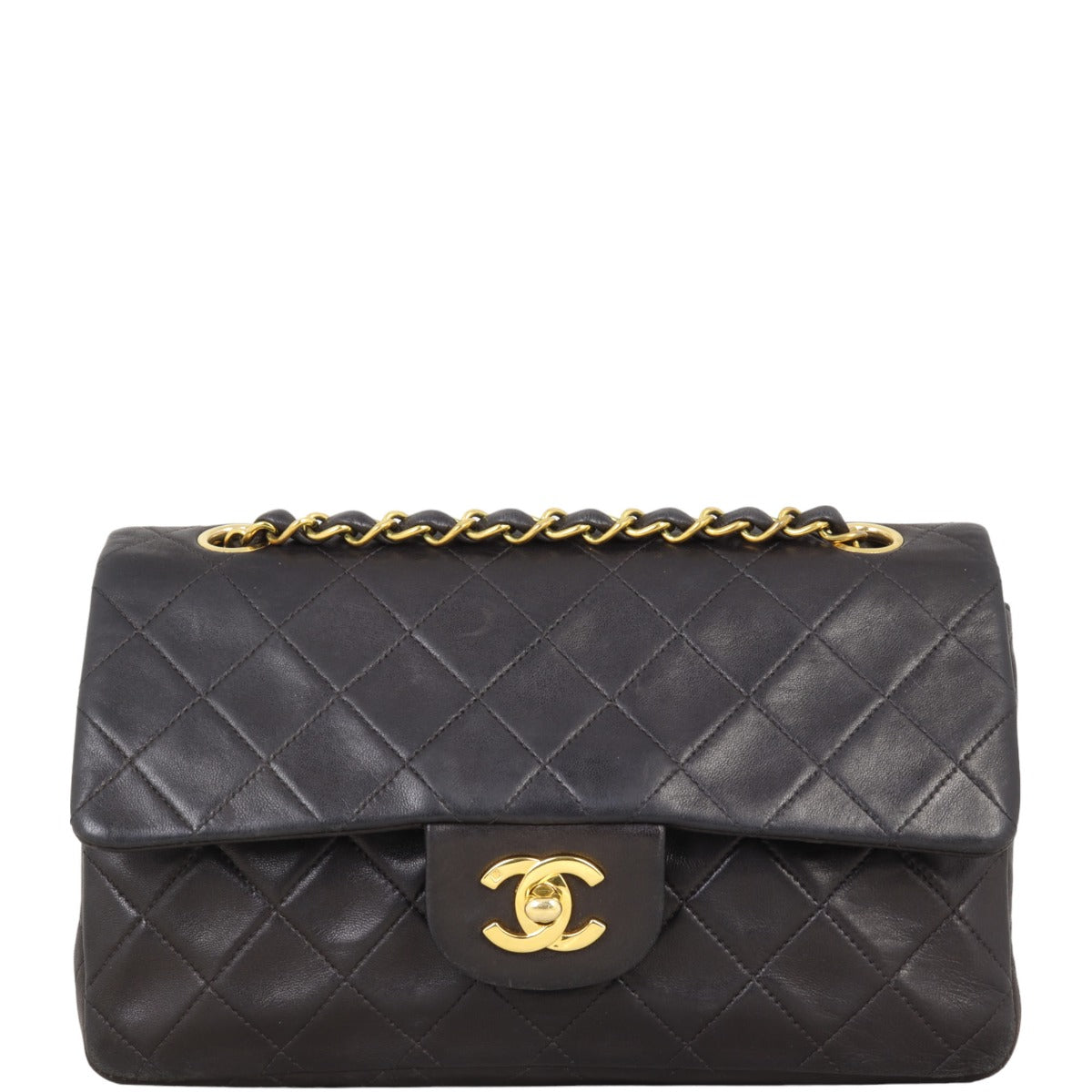 Chanel Classic Double Lambskin Handbag Small Flap
