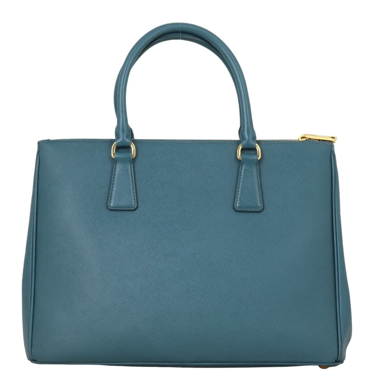 Prada Saffiano Lux Galleria Double Zip Pocket Tote Medium Tote Bag