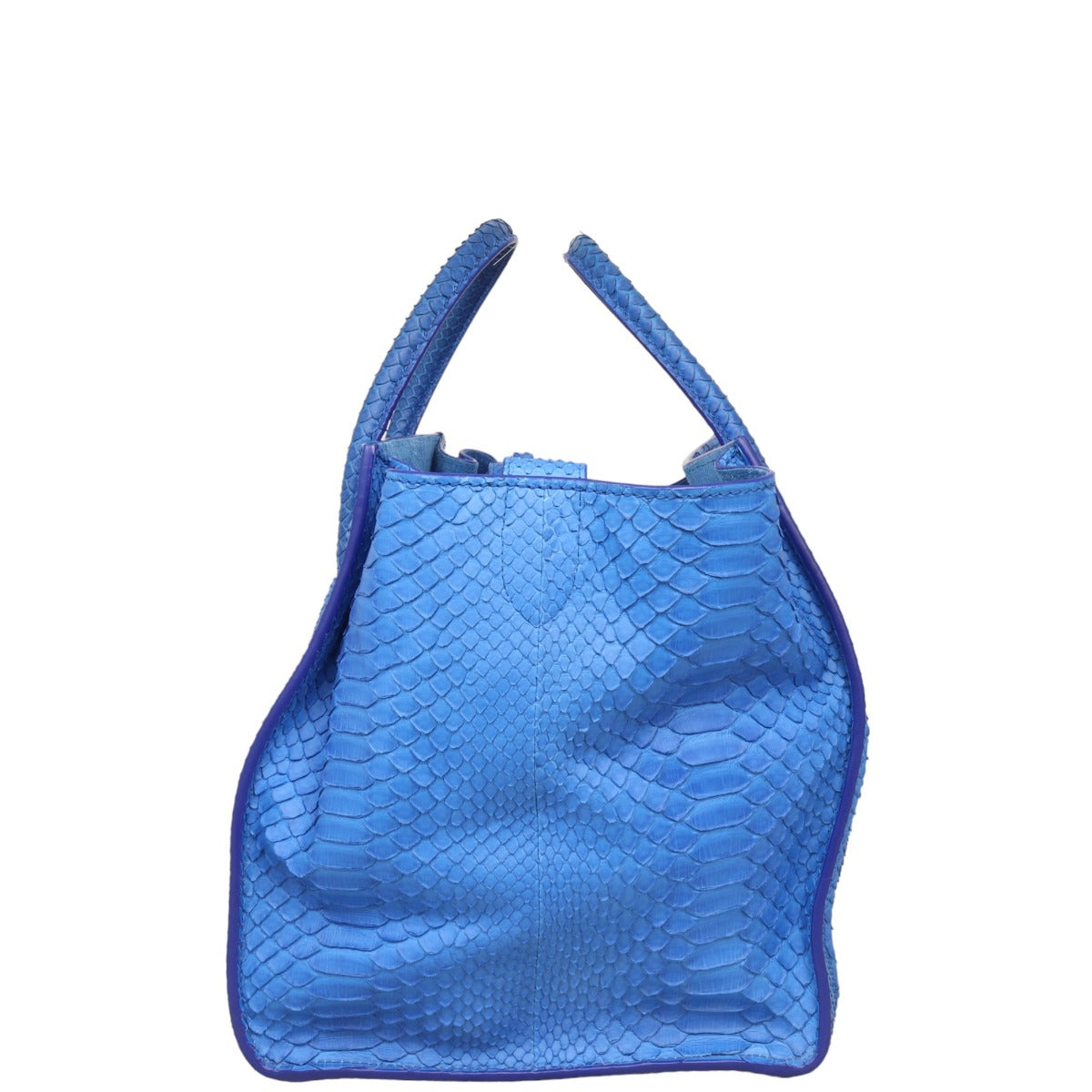 Celine Phantom Luggage Tote Python Handbag Medium Tote Bag