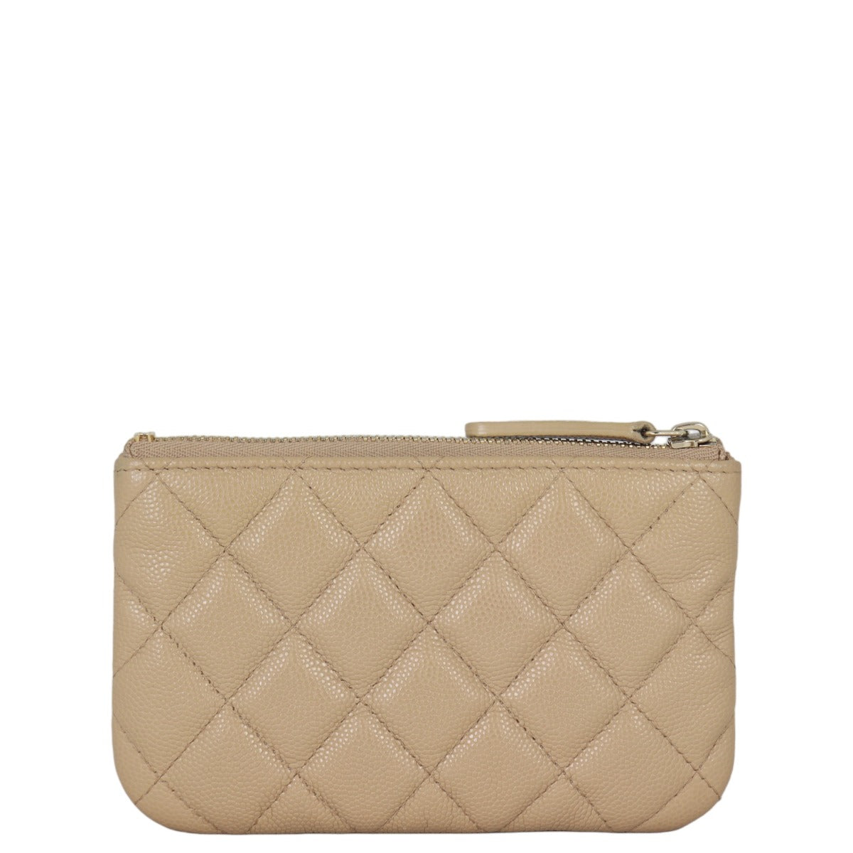 Chanel Classic O-Case Handbag Brown Beige Mini Bag