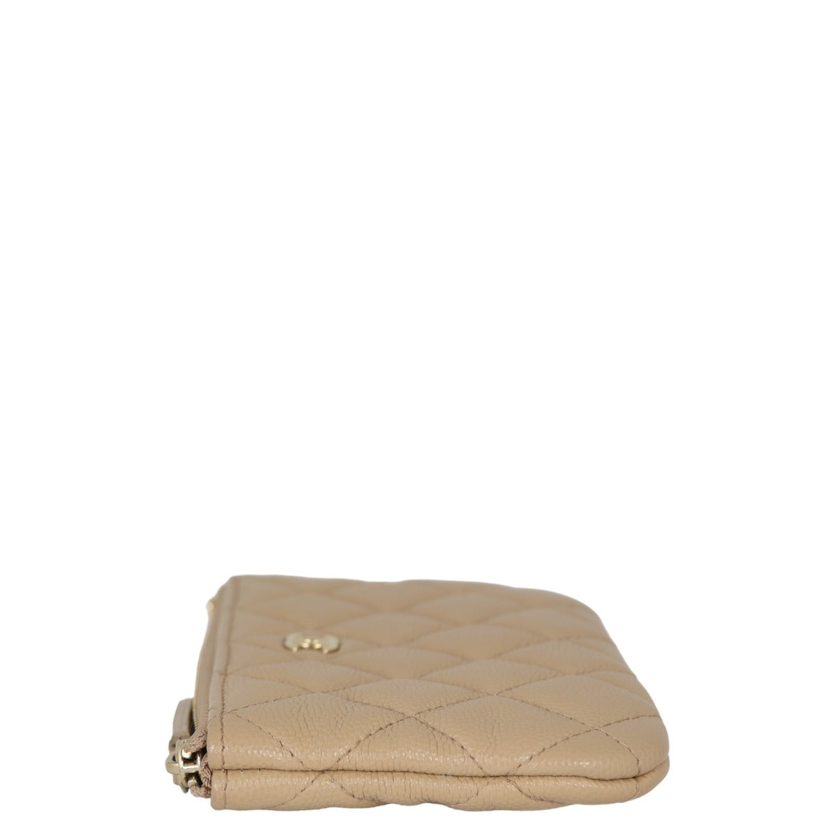 Chanel Classic O-Case Handbag Brown Beige Mini Bag