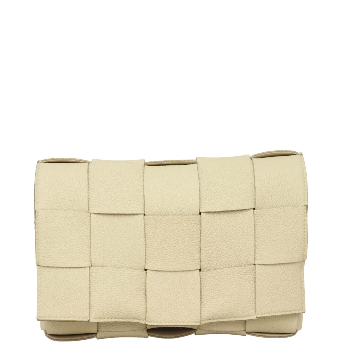 Bottega Veneta Grained Intreccio Cassette Shoulder Bag