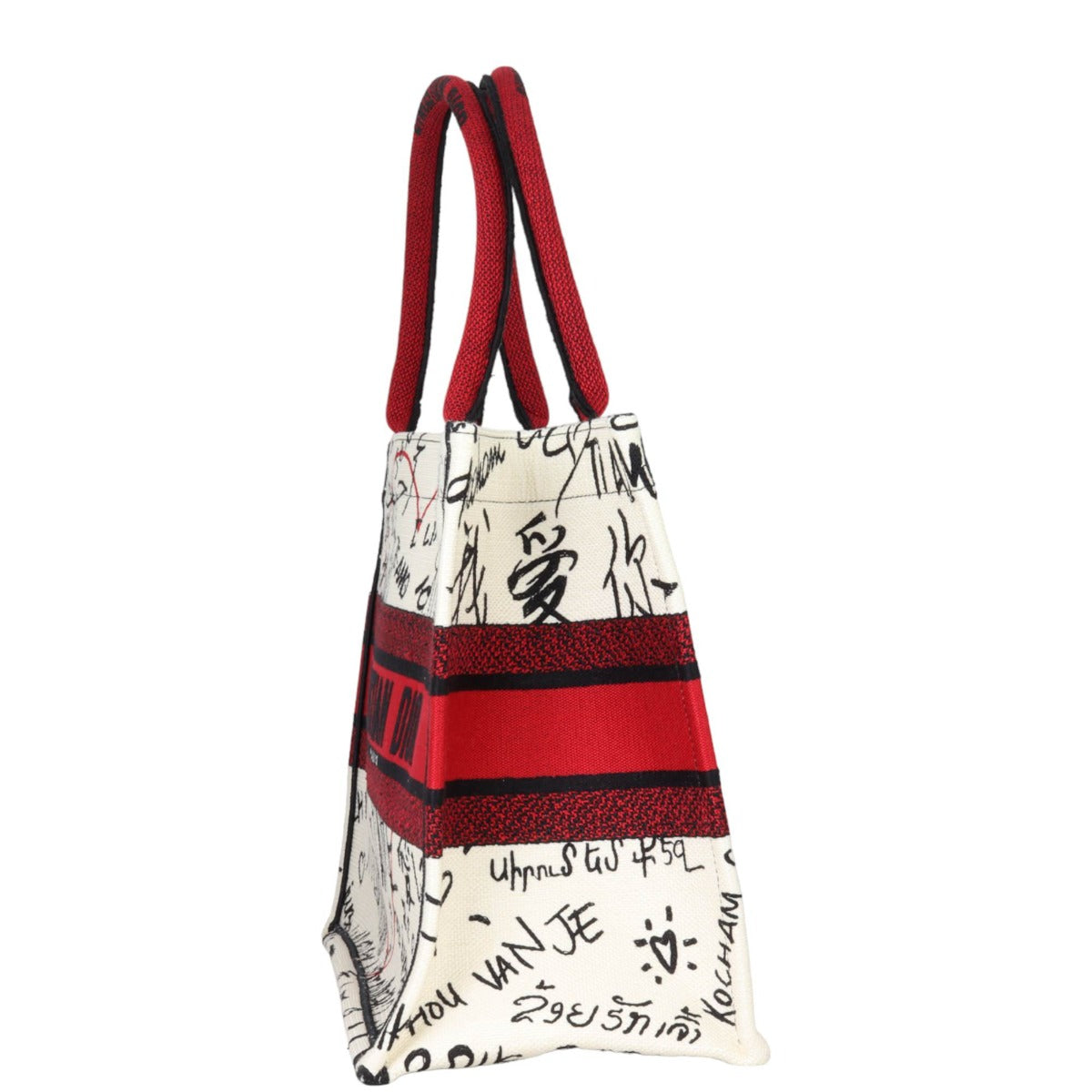 Dior Book Tote amour Graffiti Handbag Medium Tote Bag