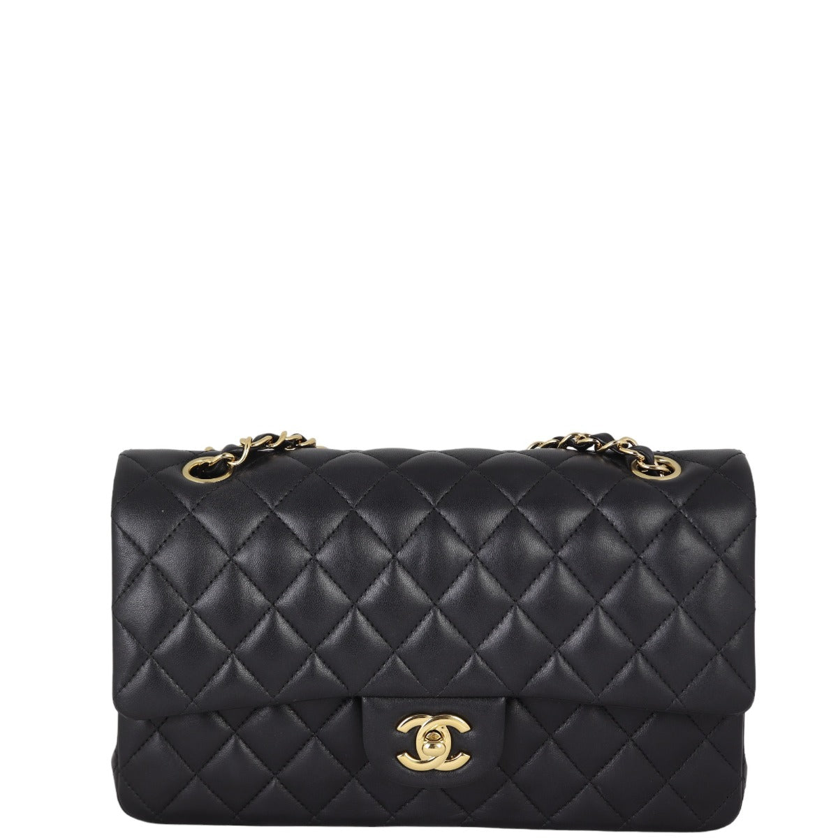 Chanel Classic Double 26 Series Handbag Medium Flap