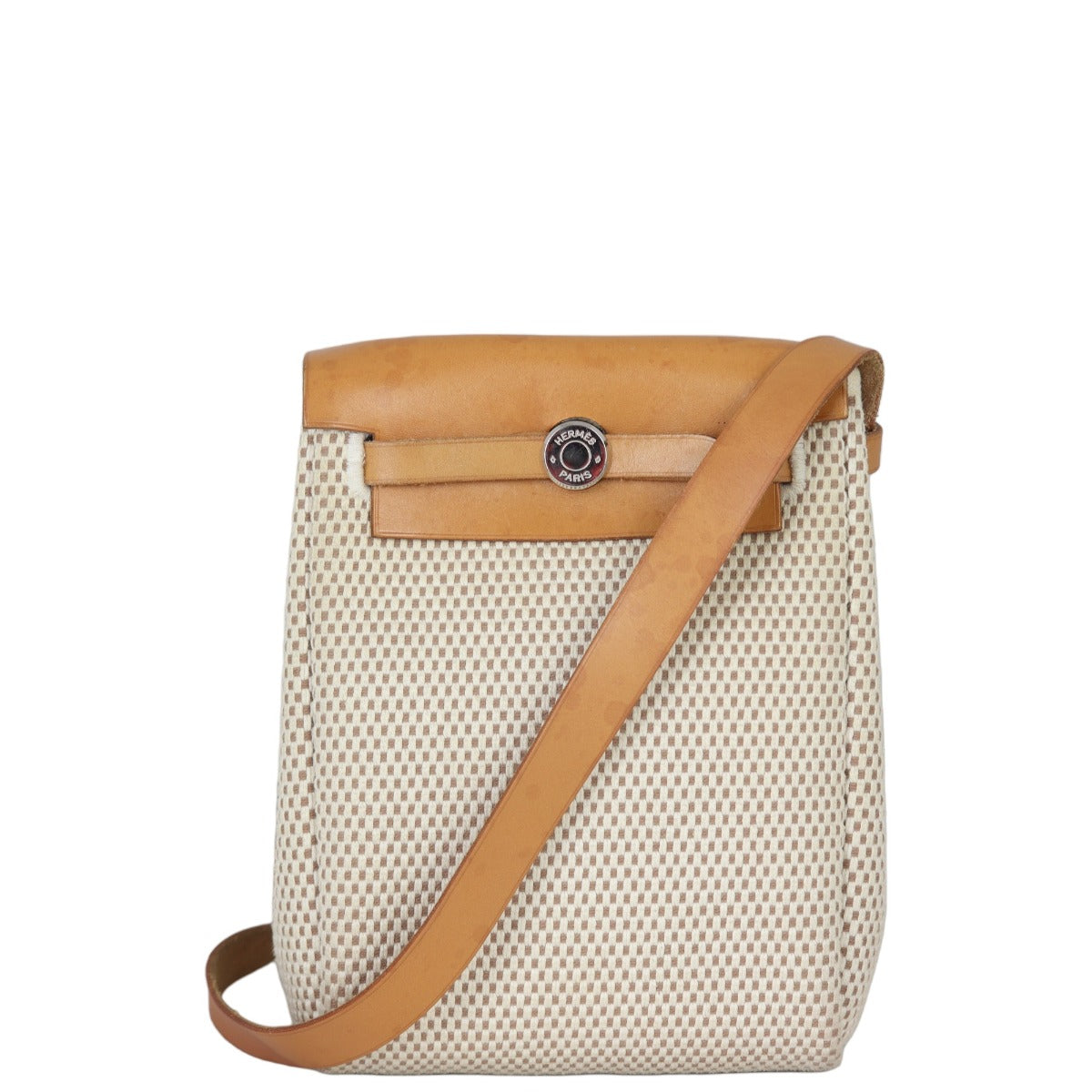 Hermes Herbag Toile Tpm Crossbody Bag