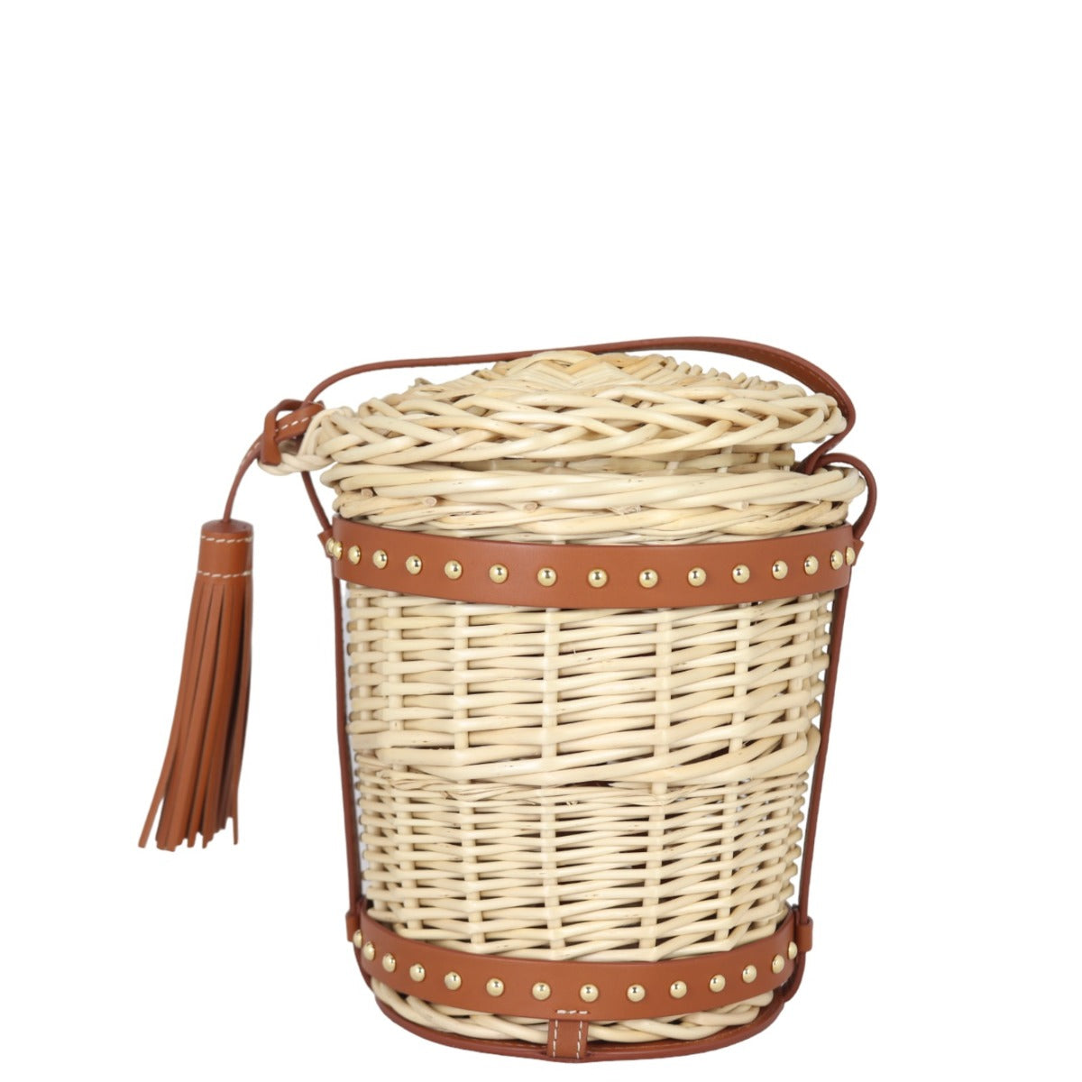 Celine Panier Wicker Bag Bucket Bucket Bag