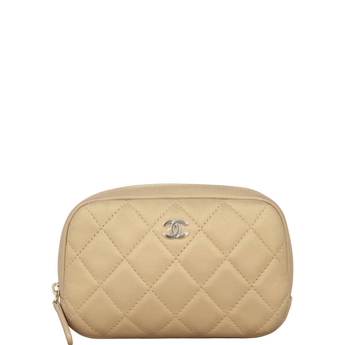 Chanel Curvy Cosmetic Case Handbag Small