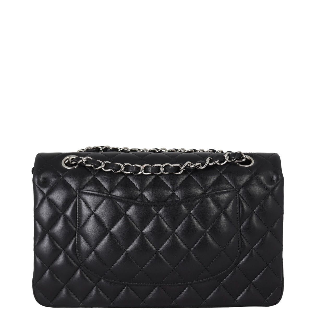 Chanel Classic Double 15 Series Handbag Black Medium