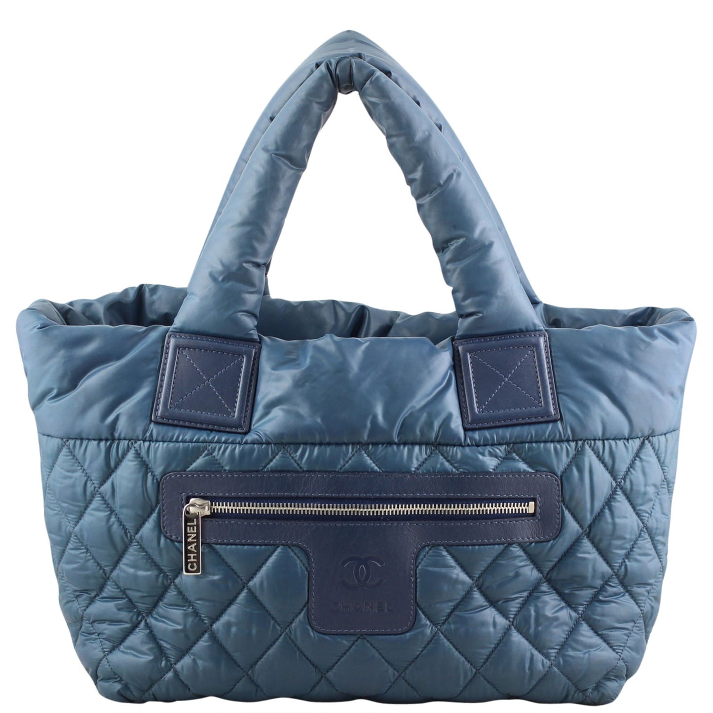 Chanel Coco Cocoon Reversible Tote Navy Blue Tote Bag