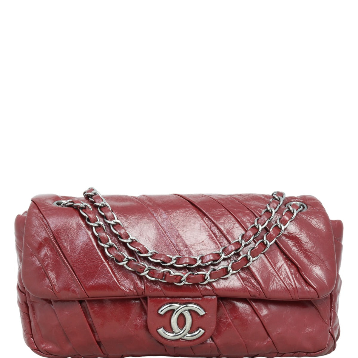 Chanel Twisted Handbag Medium Flap