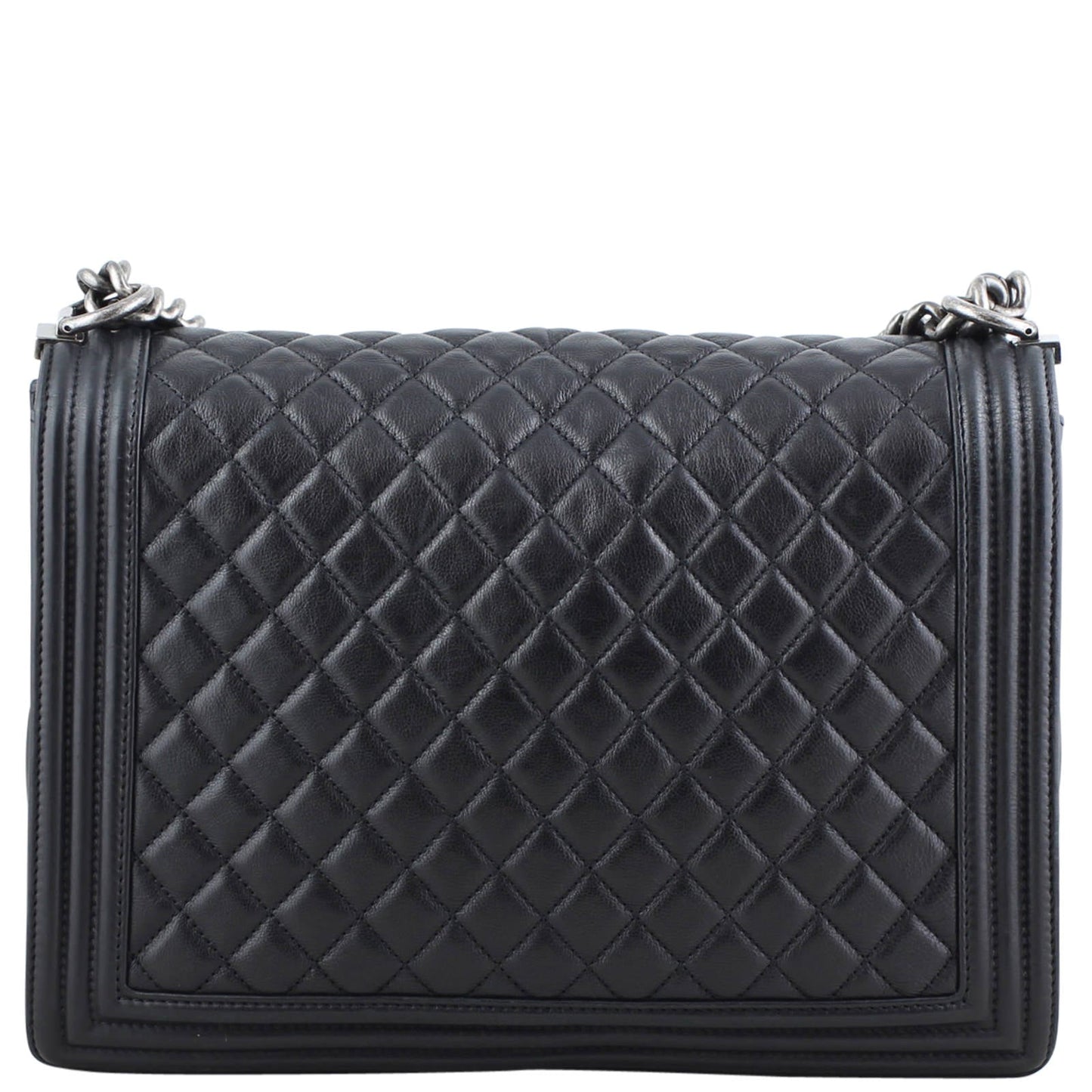 Chanel Boy 17 Series Handbag Black Large