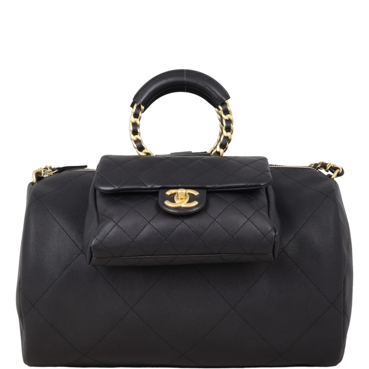 Chanel In The Loop Bowling Bag Handbag