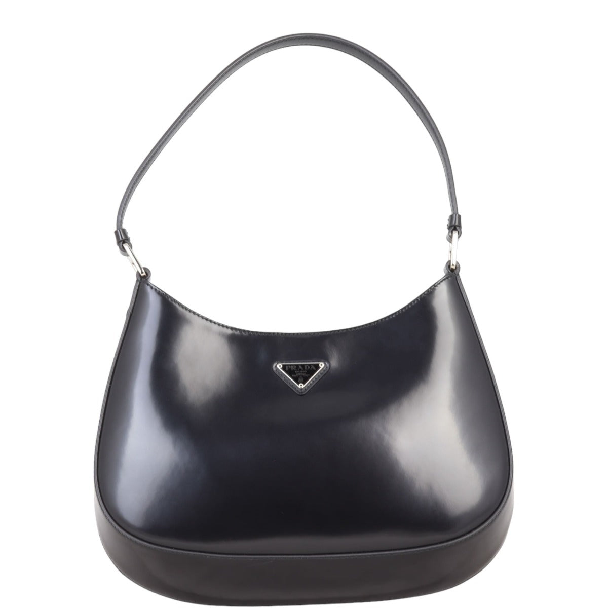 Prada Shoulder Bag Cleo Brushed 7 Leather