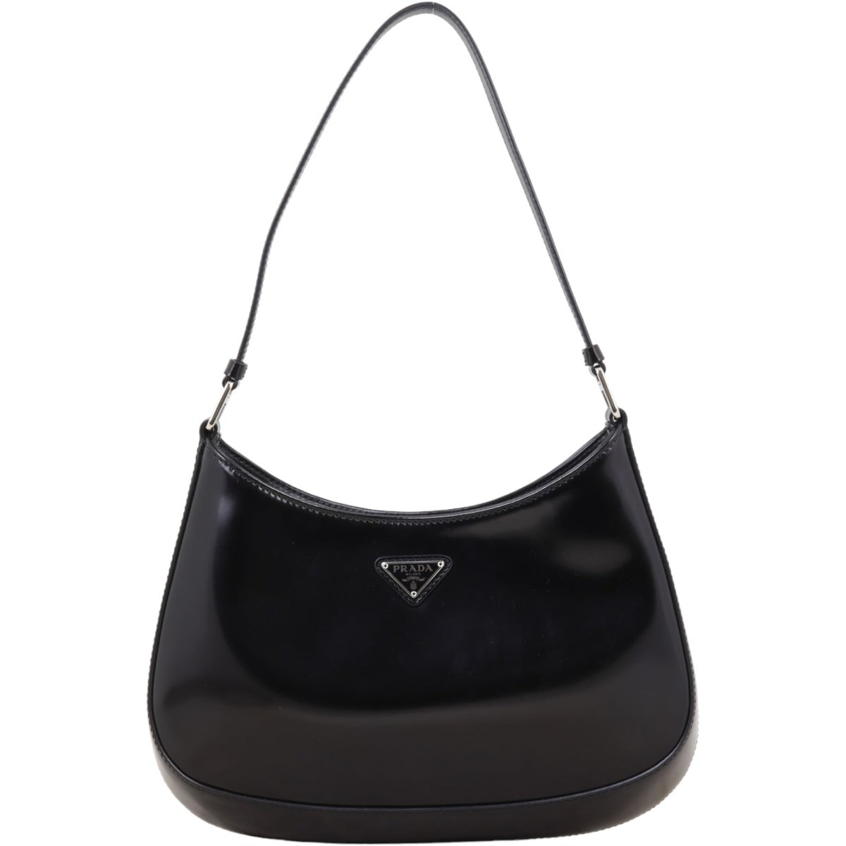 Prada Shoulder Bag Cleo Brushed 10 Leather