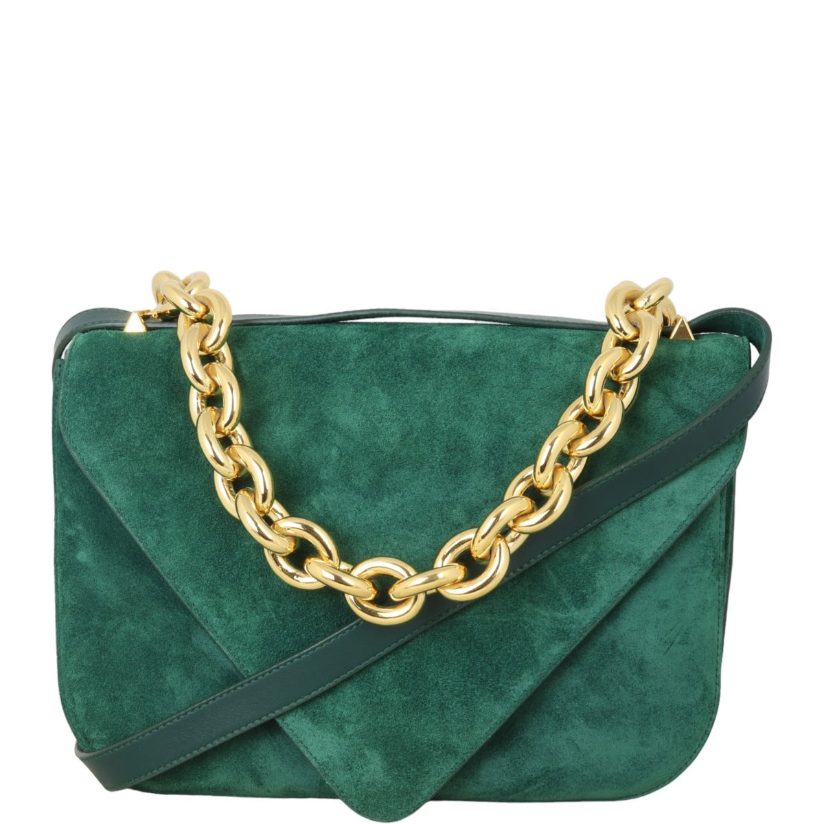 Bottega Veneta Mount Bag Suede Shoulder Bag