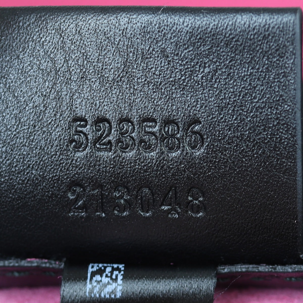 Gucci Leather Logo Drawstring Backpack Small