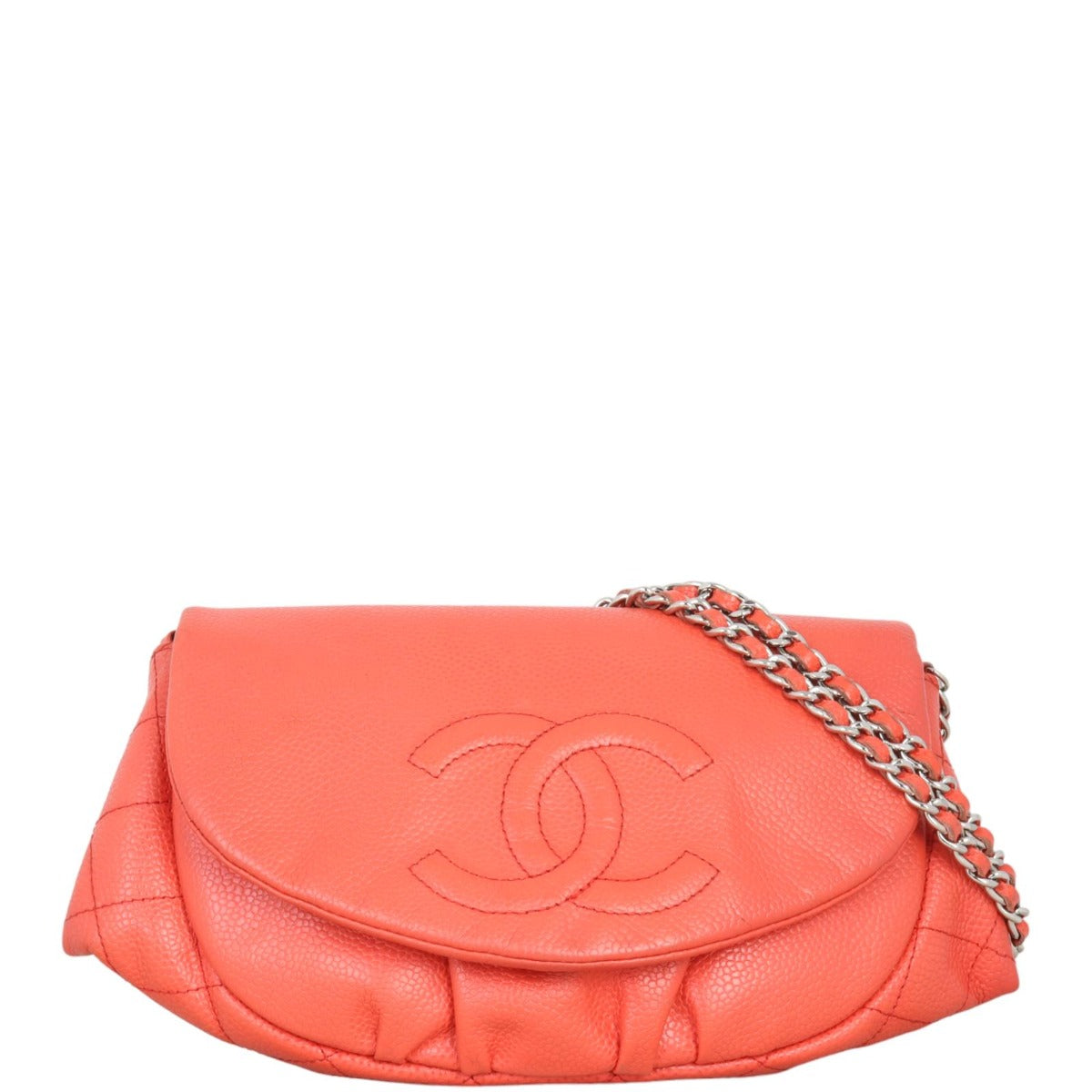 Chanel Timeless Half Moon Bag Flap Handbag
