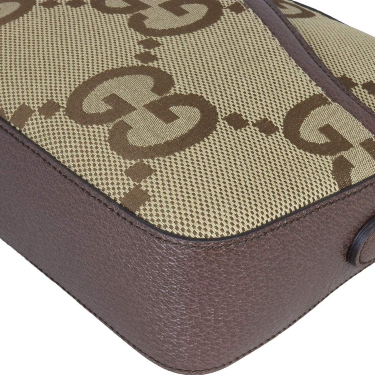 Gucci GG Jumbo Canvas Messenger Bag