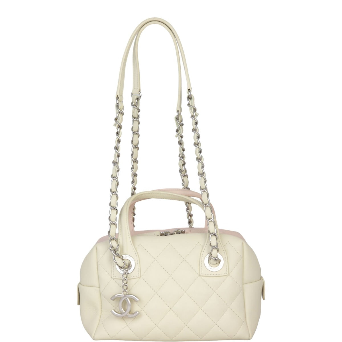 Chanel Feather Weight Bowling Bag Mini Mini Bag