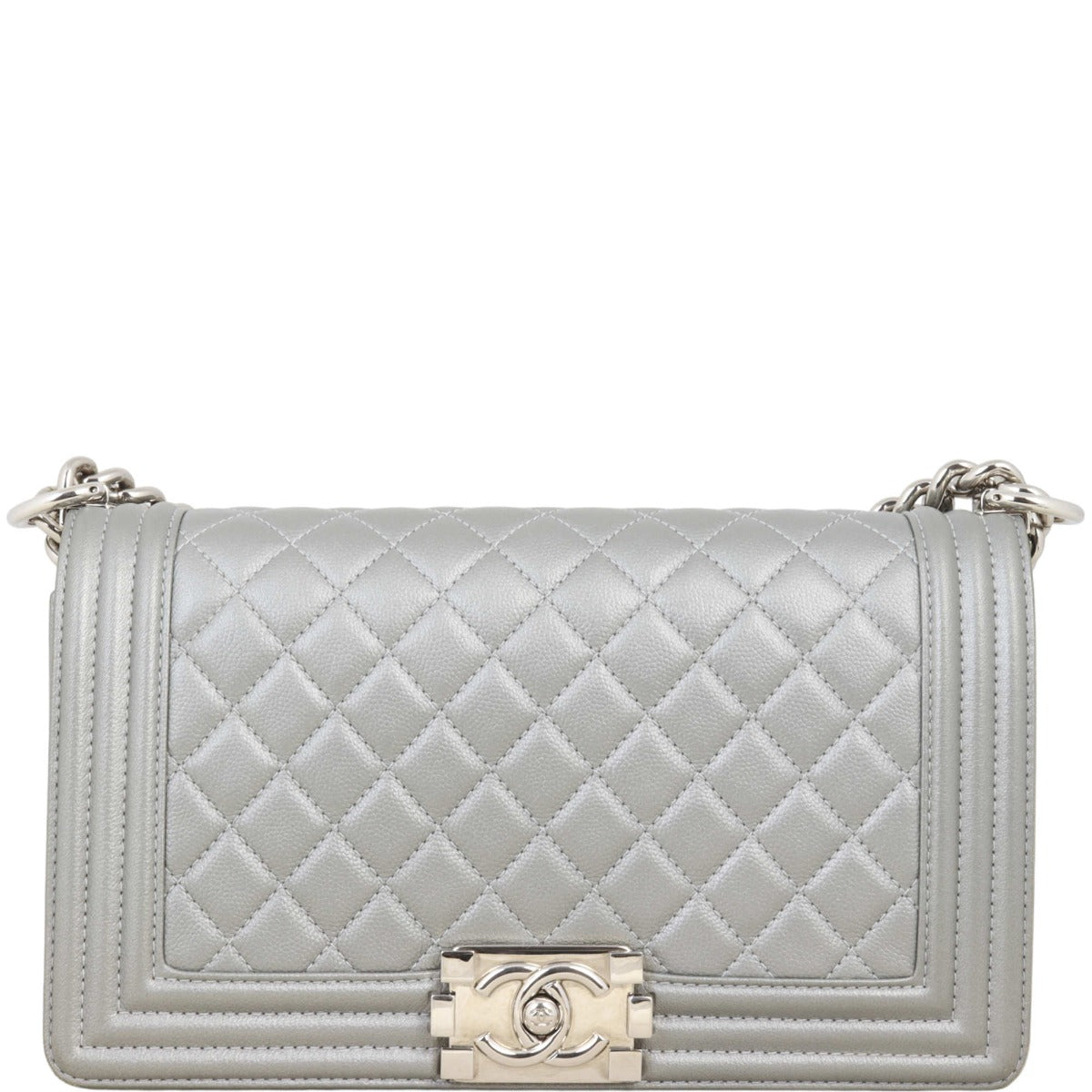 Chanel Boy Old 24 Series Handbag Medium