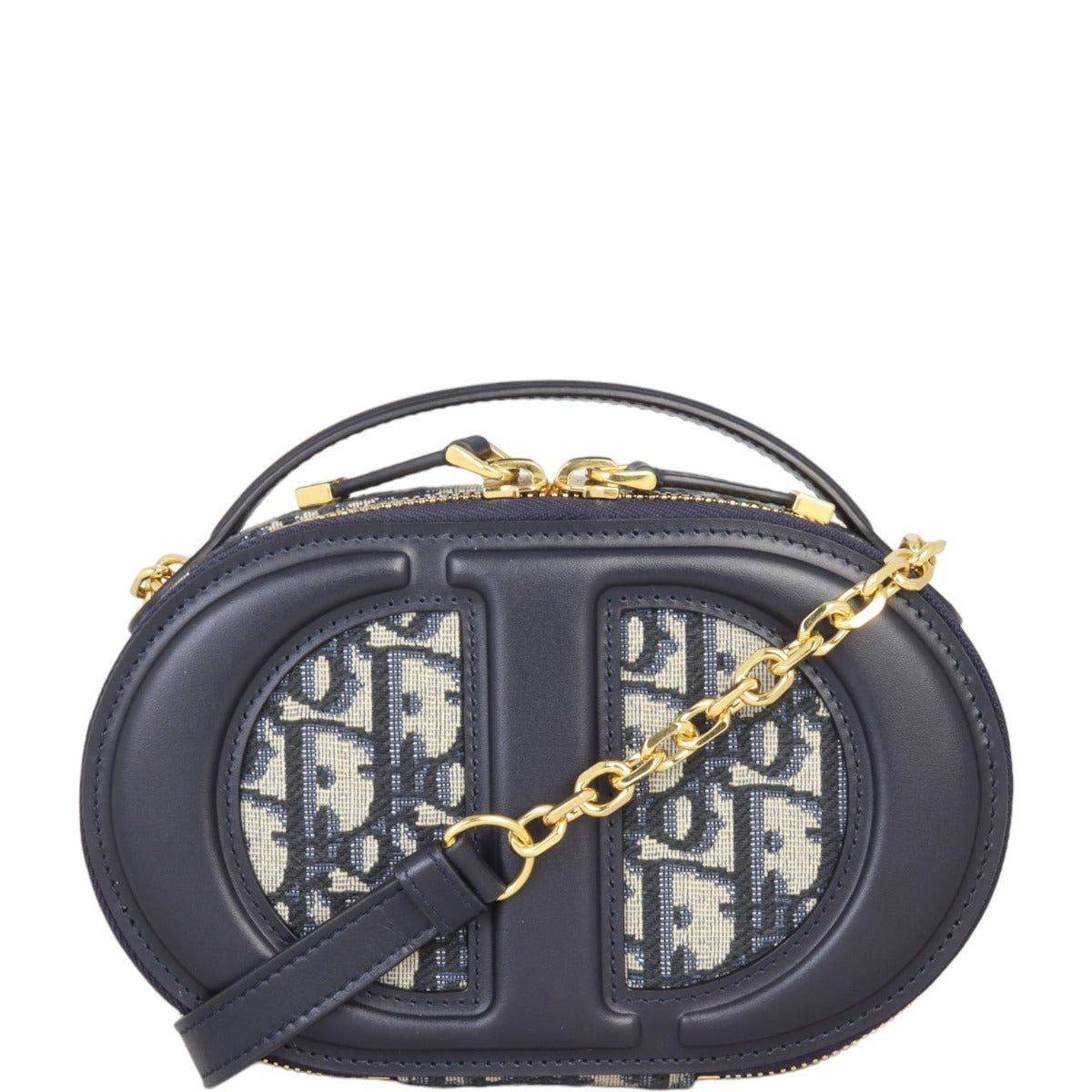 Dior Cd Signature Oval Camera Bag Travel Bag