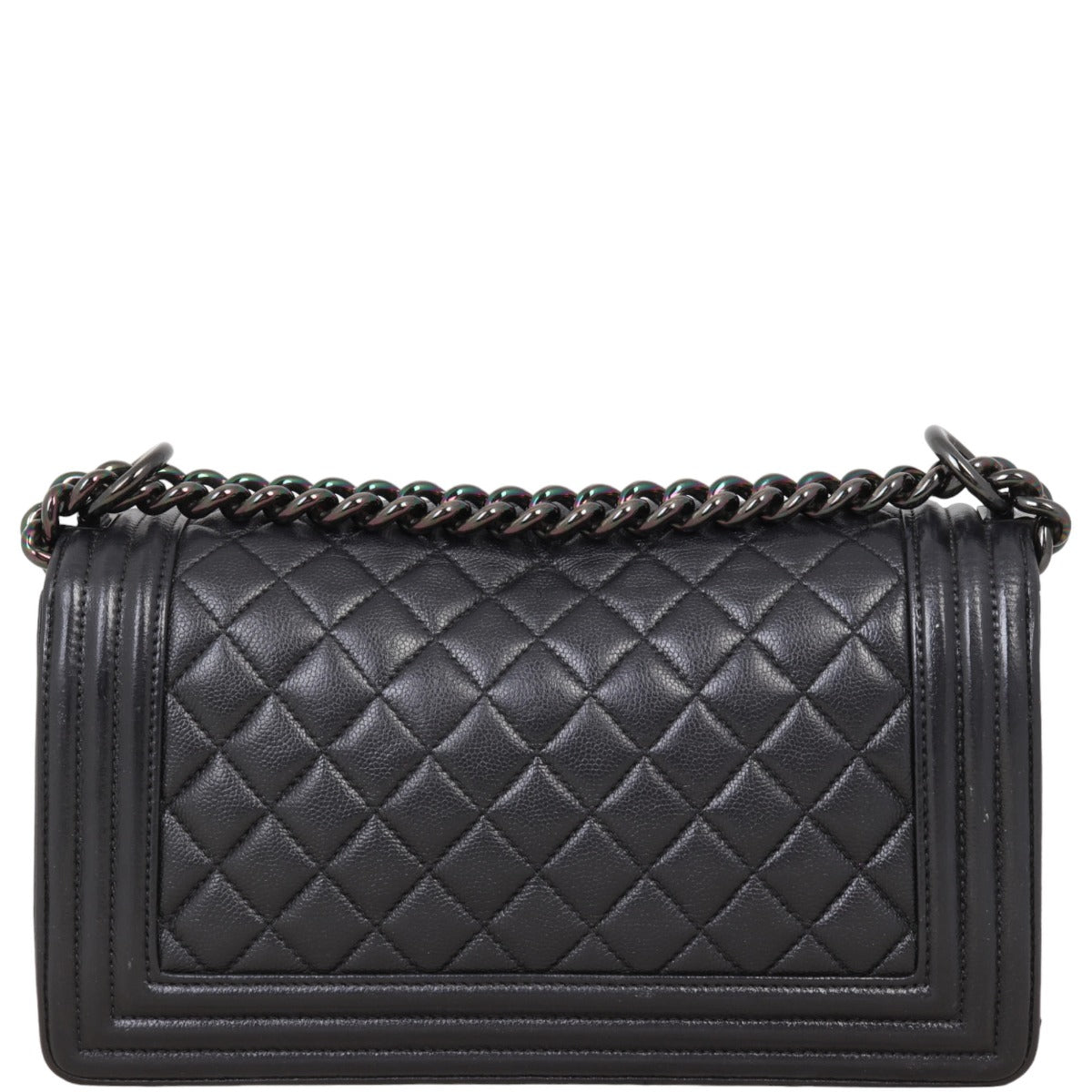 Chanel Boy Old Handbag Black Medium Old Medium29042024