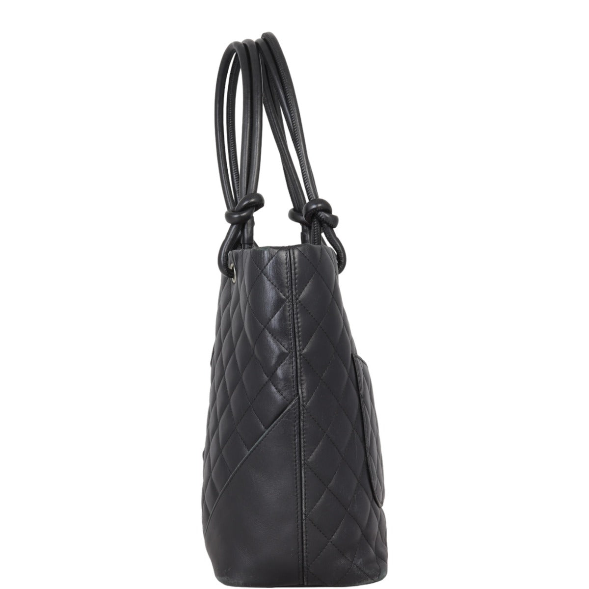 Chanel Ligne Cambon Tote Lambskin Tote Bag