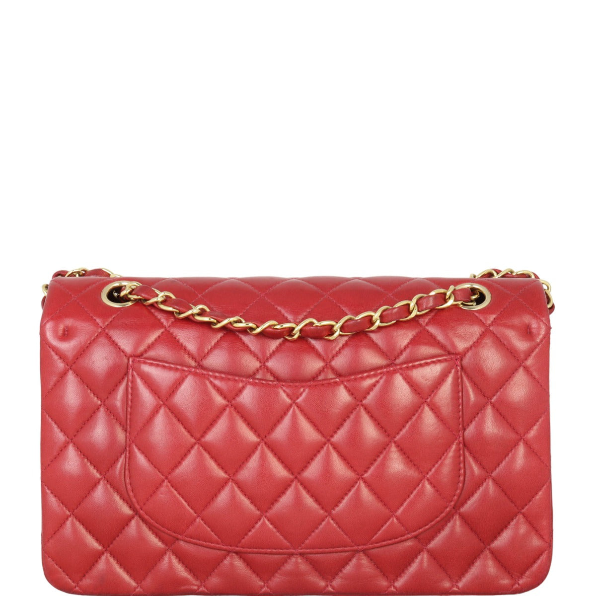 Chanel Classic Double Handbag Red Medium