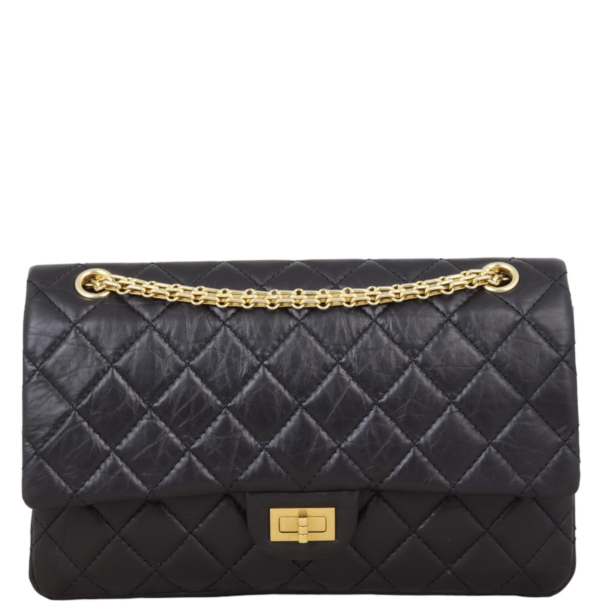 Chanel 2.55 Reissue 226 Double Bag 22 Series Flap Handbag