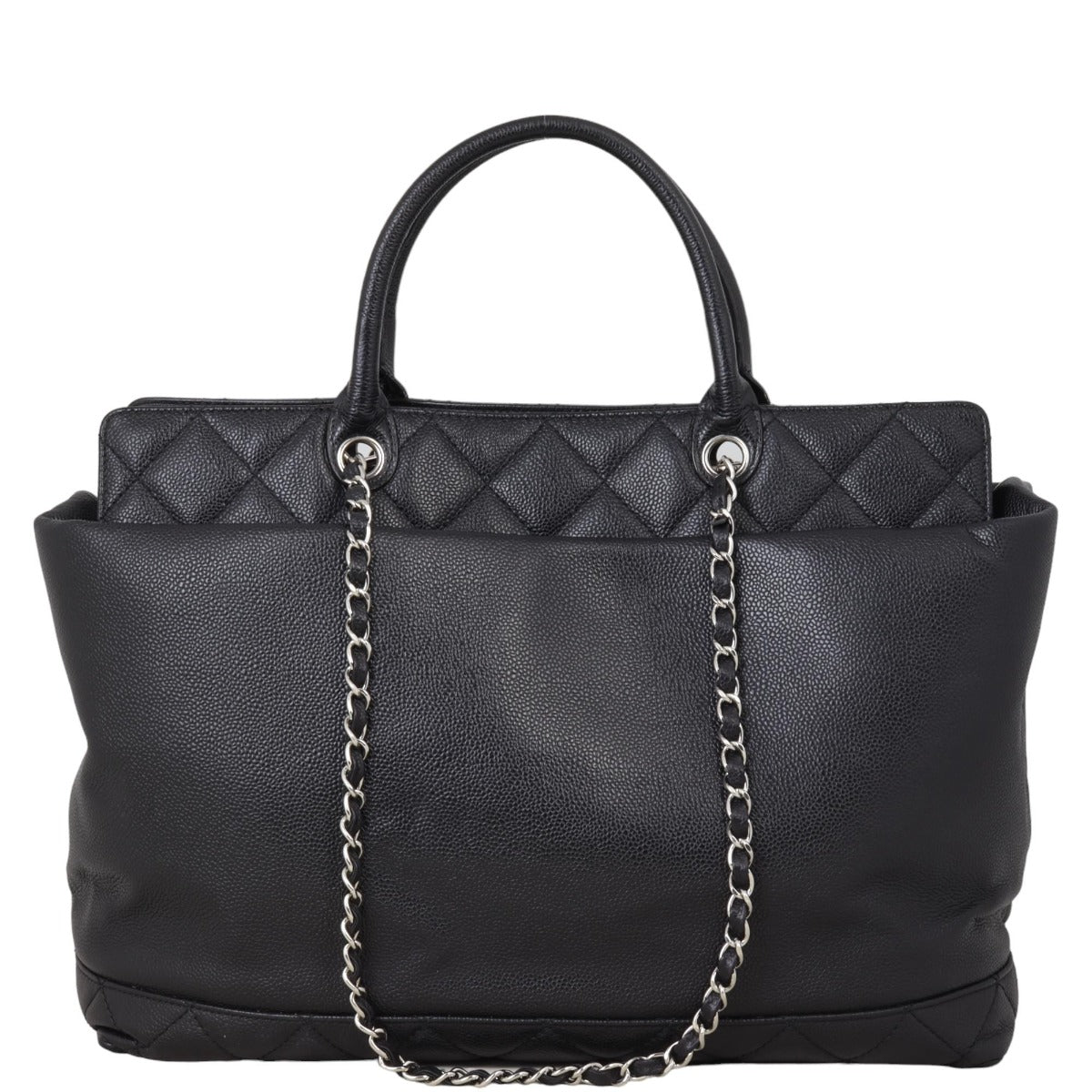 Chanel CC Double Handle Tote Tote Bag