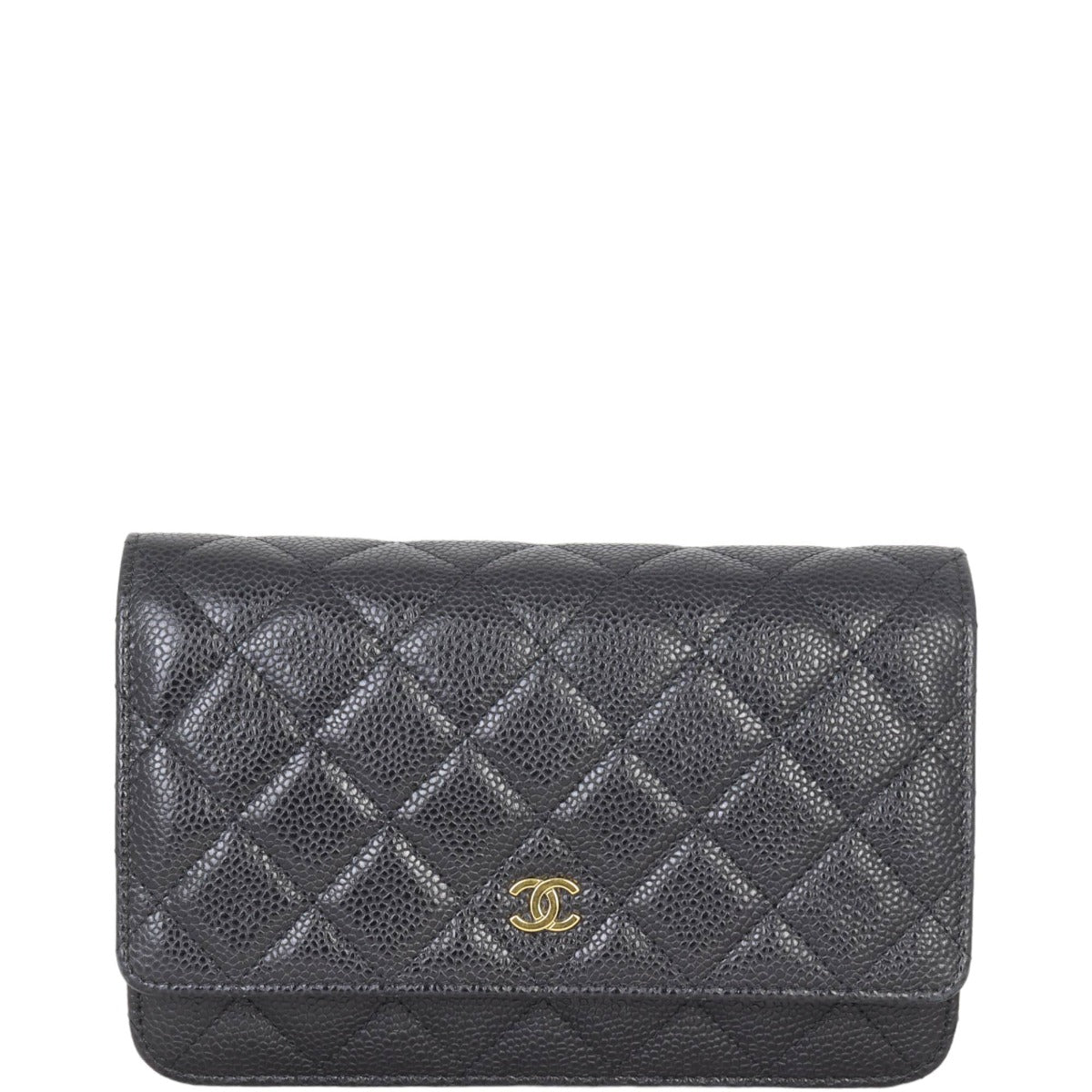 Chanel Classic Wallet on Caviar Handbag Chain